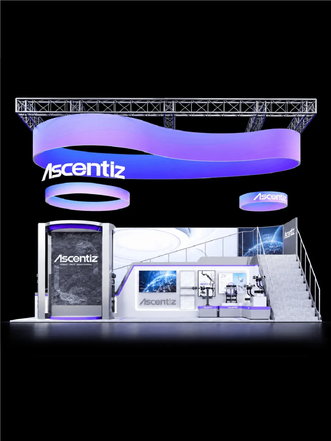 space design ，Commercial space design，Store Design，Si design，Exhibition design，3D rendering，Product rendering，E-commerce design，