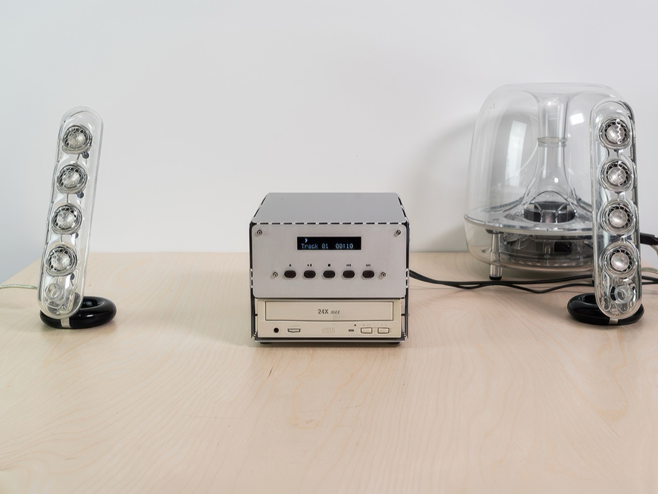 Optical Drive Transformation，CD player，Retro Digital，Old things upgrade，