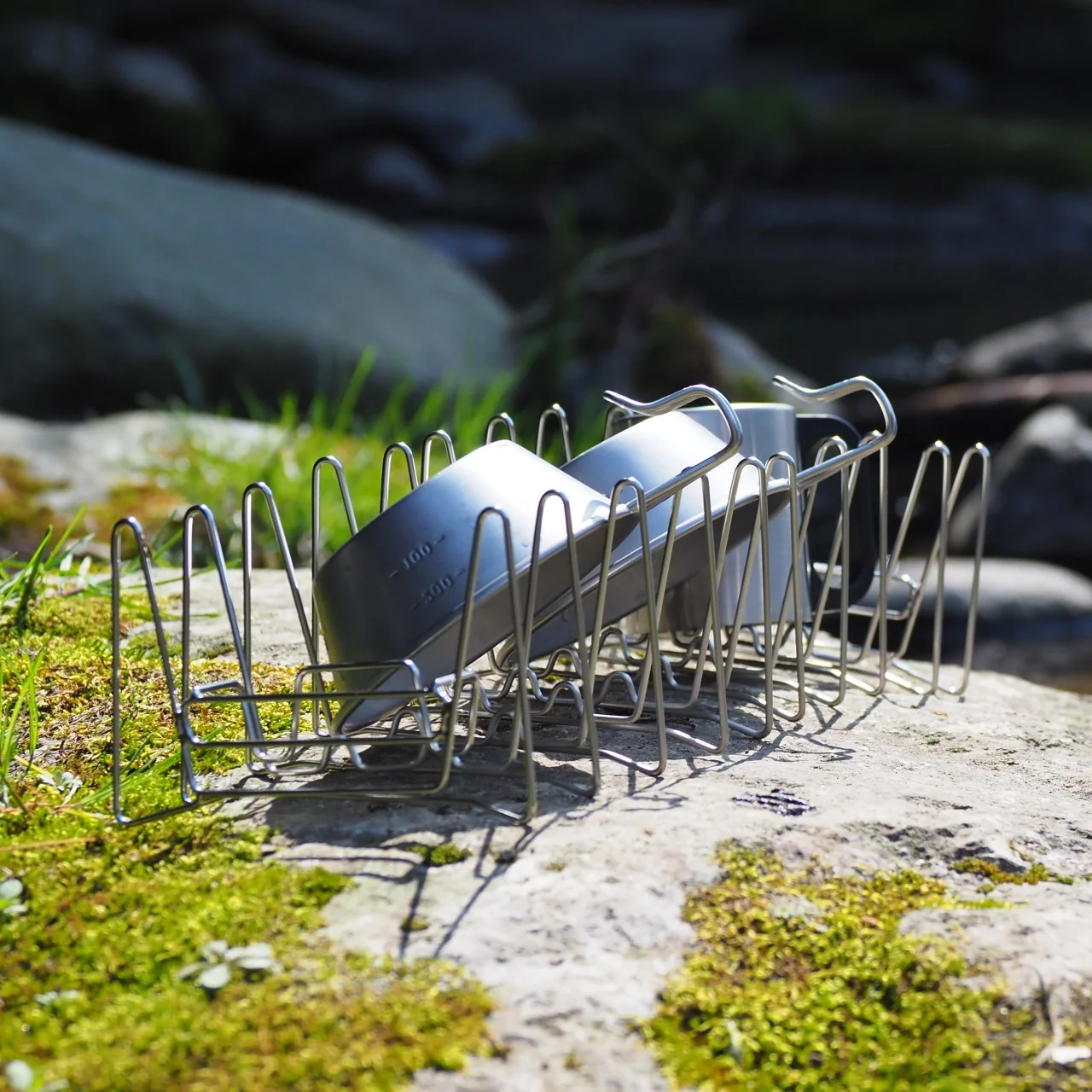 Slim Fold Dish Rack，Foldable，Save space，304 stainless steel，Patented spring structure，