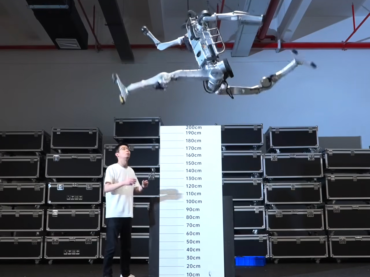 Beyond human limits，Space Tree，Unitree Superman，Humanoid robot，