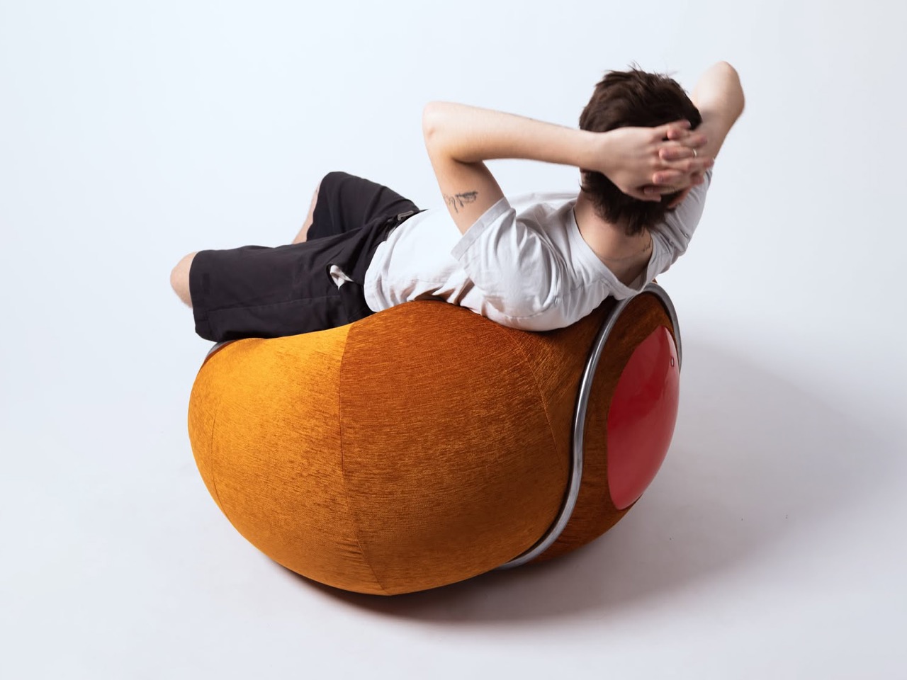 Sonnet，Beanbag sofa，inflatable furniture，Stainless steel elbow，Lumbar Support ，