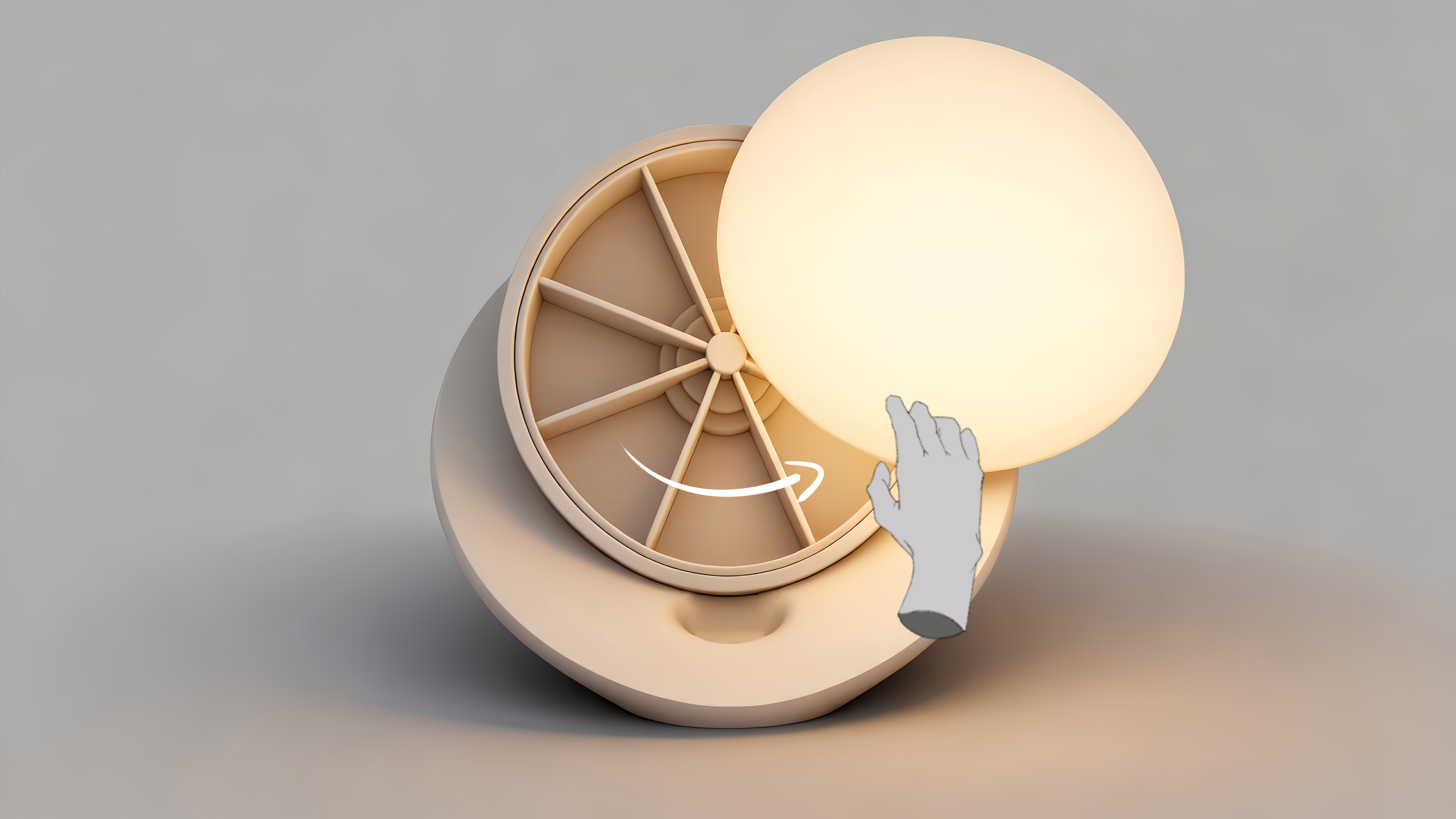 Diabetic，intelligence，interactive，elderly group，Desk lamp，Dispensing medicine，