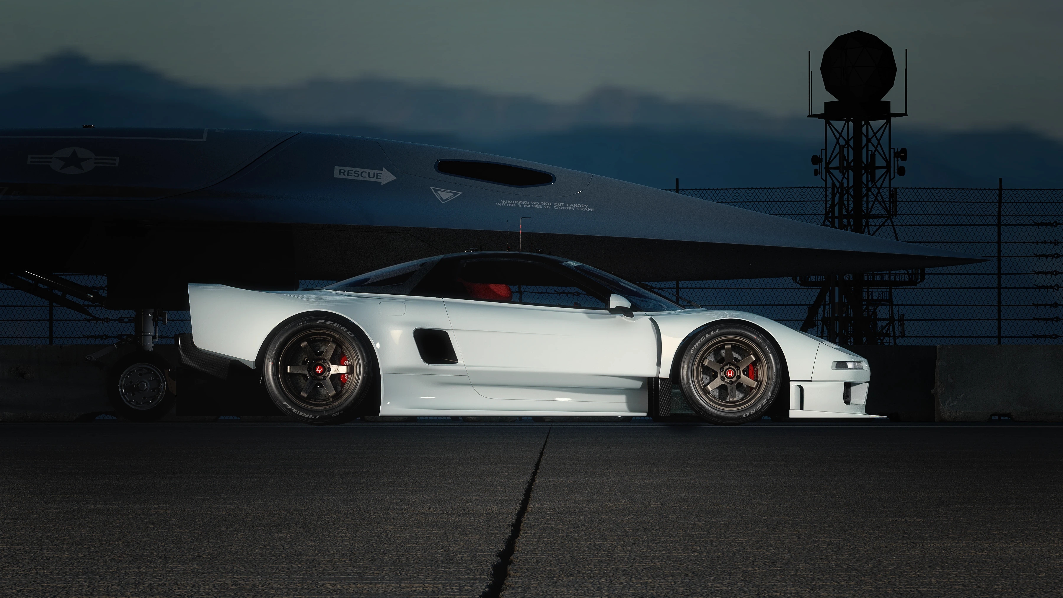 vehicle，automobile，Sports car，Honda NSXtreme，
