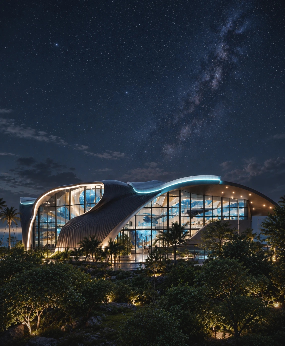environmental design，Architecture，Ocean Museum，museum，