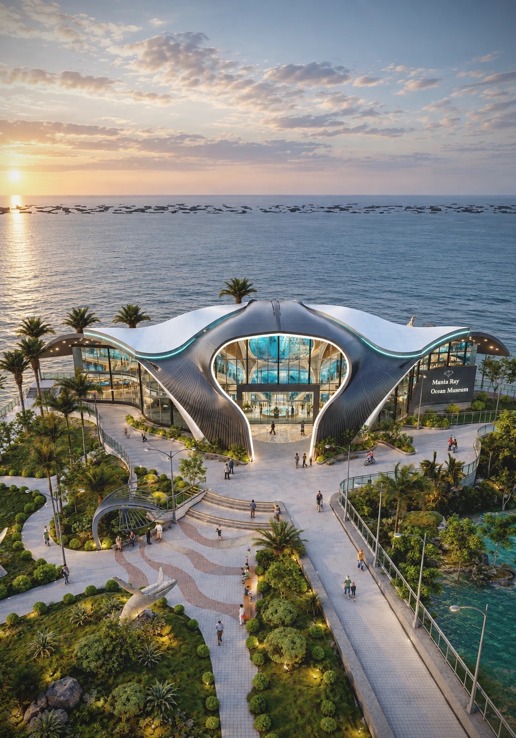 environmental design，Architecture，Ocean Museum，museum，