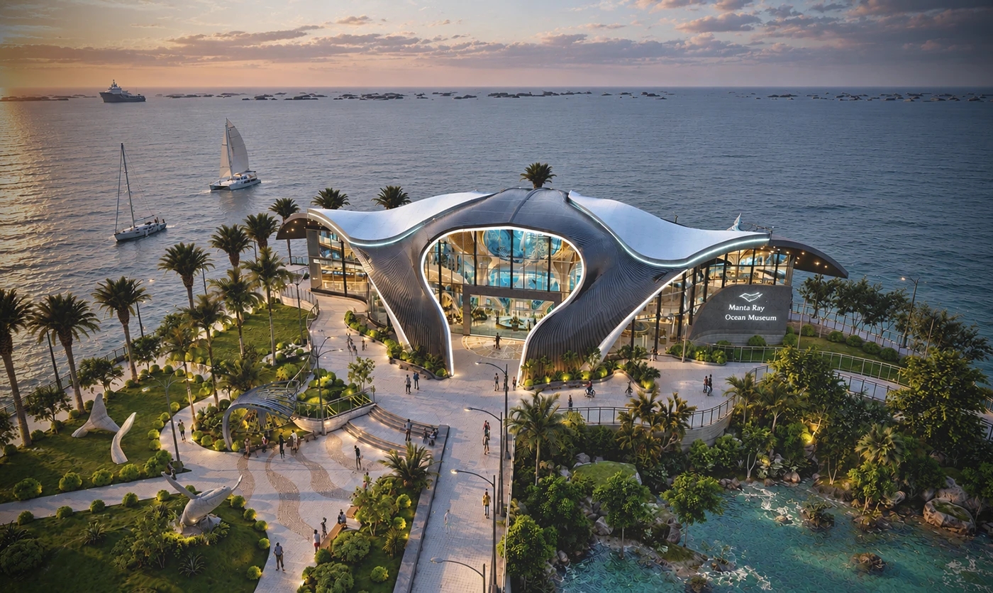 environmental design，Architecture，Ocean Museum，museum，
