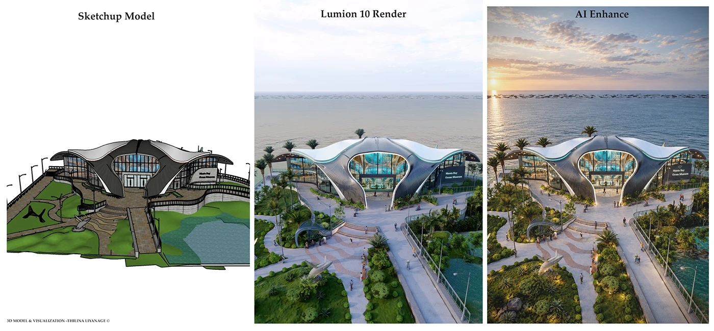 environmental design，Architecture，Ocean Museum，museum，