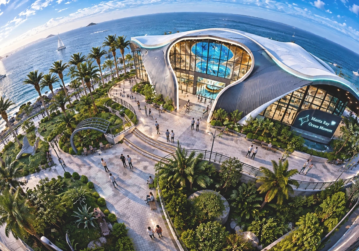 environmental design，Architecture，Ocean Museum，museum，