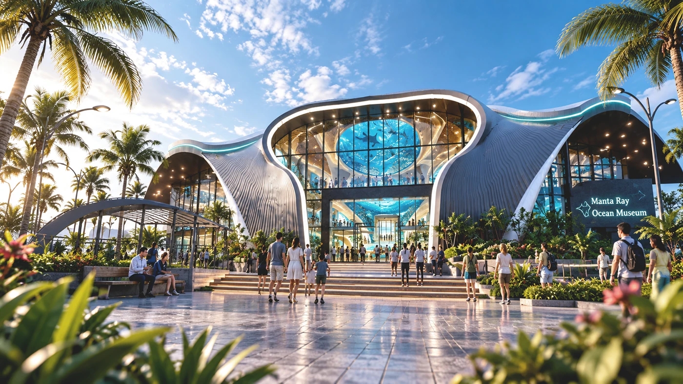 environmental design，Architecture，Ocean Museum，museum，
