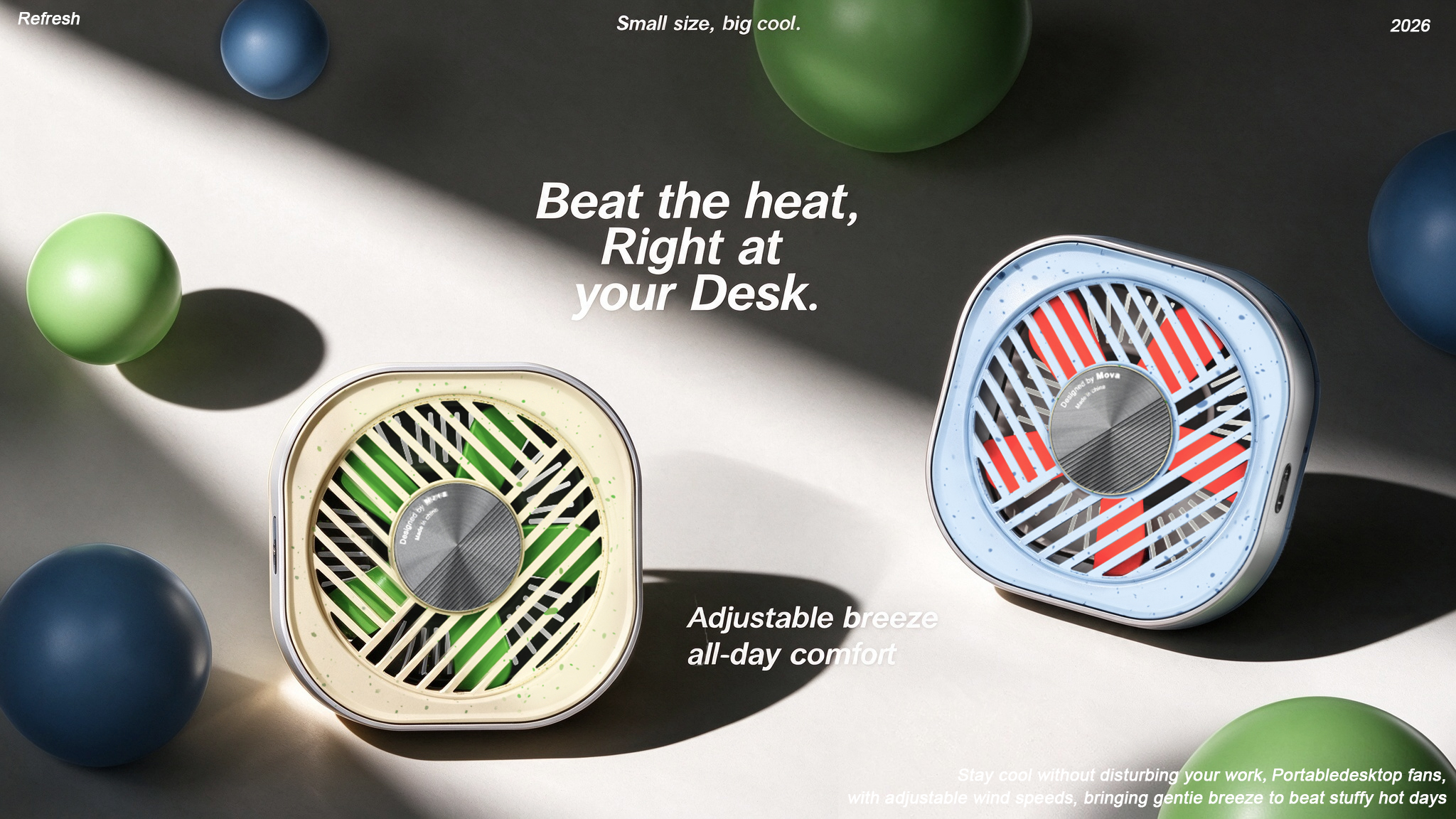 Convenient small fan/desktop small fan，