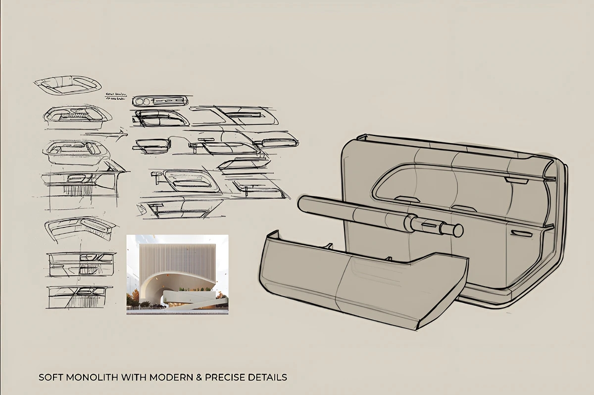 COMFORTA，Automotive interior，conceptual design，auto parts，