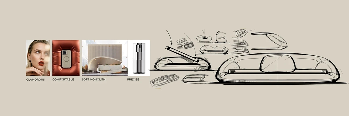 COMFORTA，Automotive interior，conceptual design，auto parts，