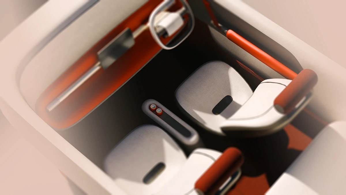 COMFORTA，Automotive interior，conceptual design，auto parts，