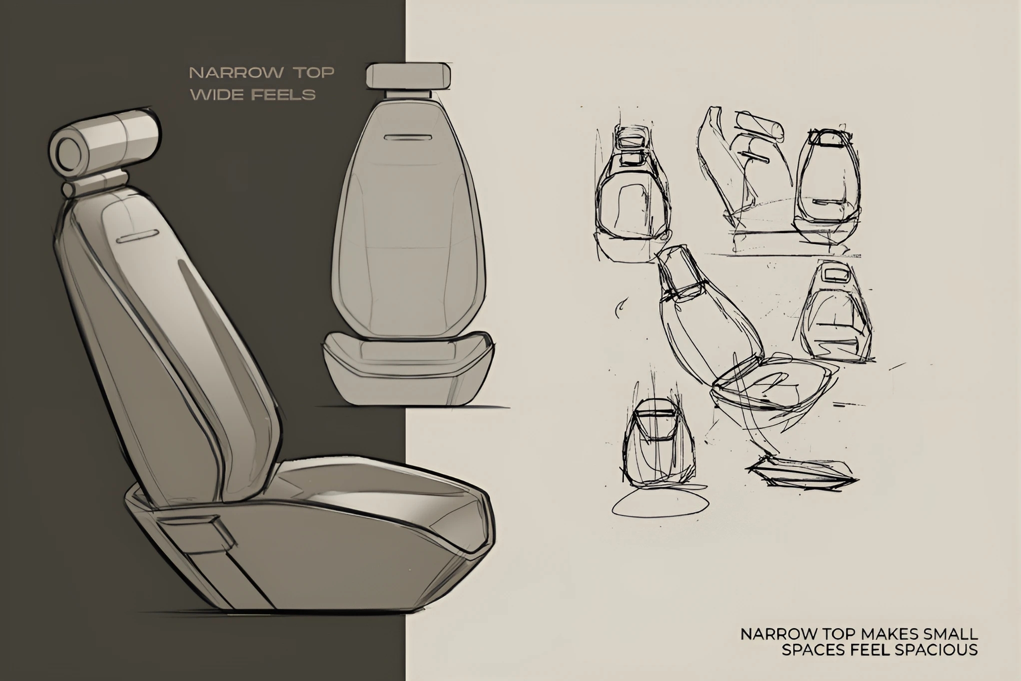 COMFORTA，Automotive interior，conceptual design，auto parts，