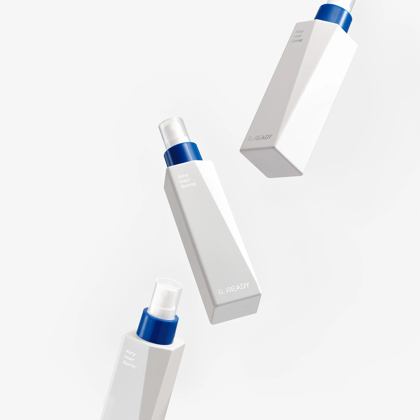 B .Ready，Men's Hair Care Products，packing design，originality，