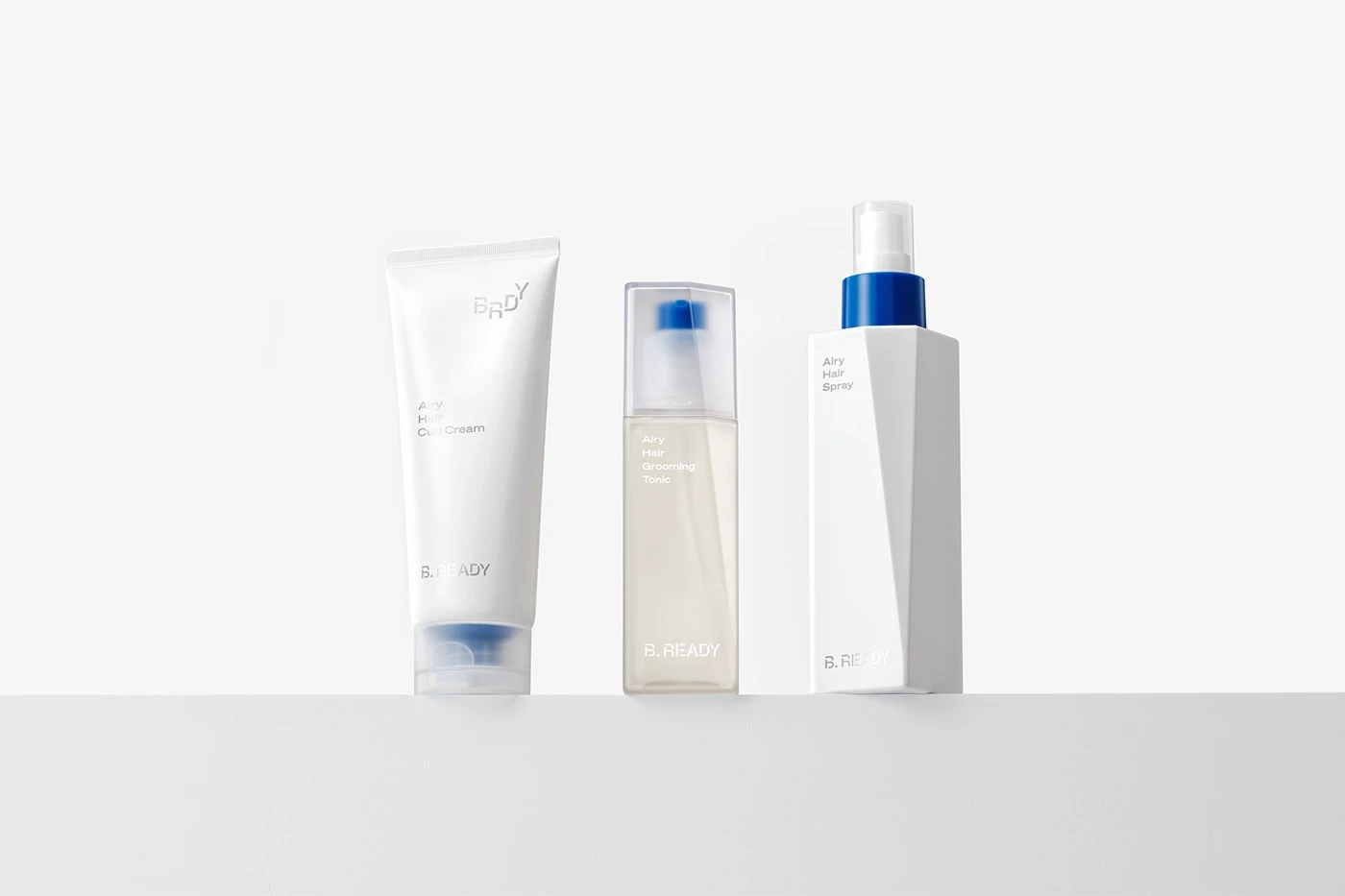 B .Ready，Men's Hair Care Products，packing design，originality，