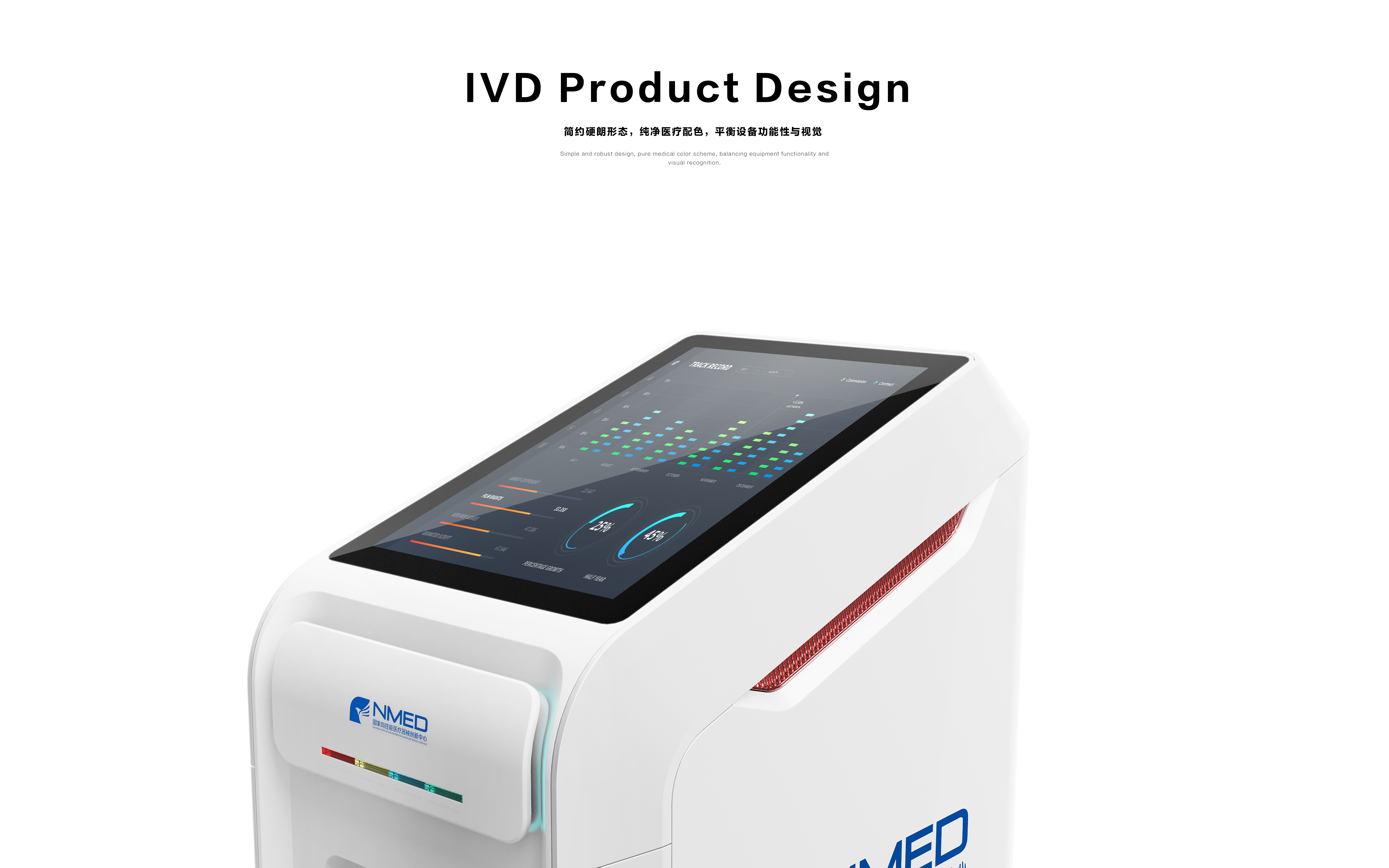 IVD detector，Medical device design，concise，Medical products，