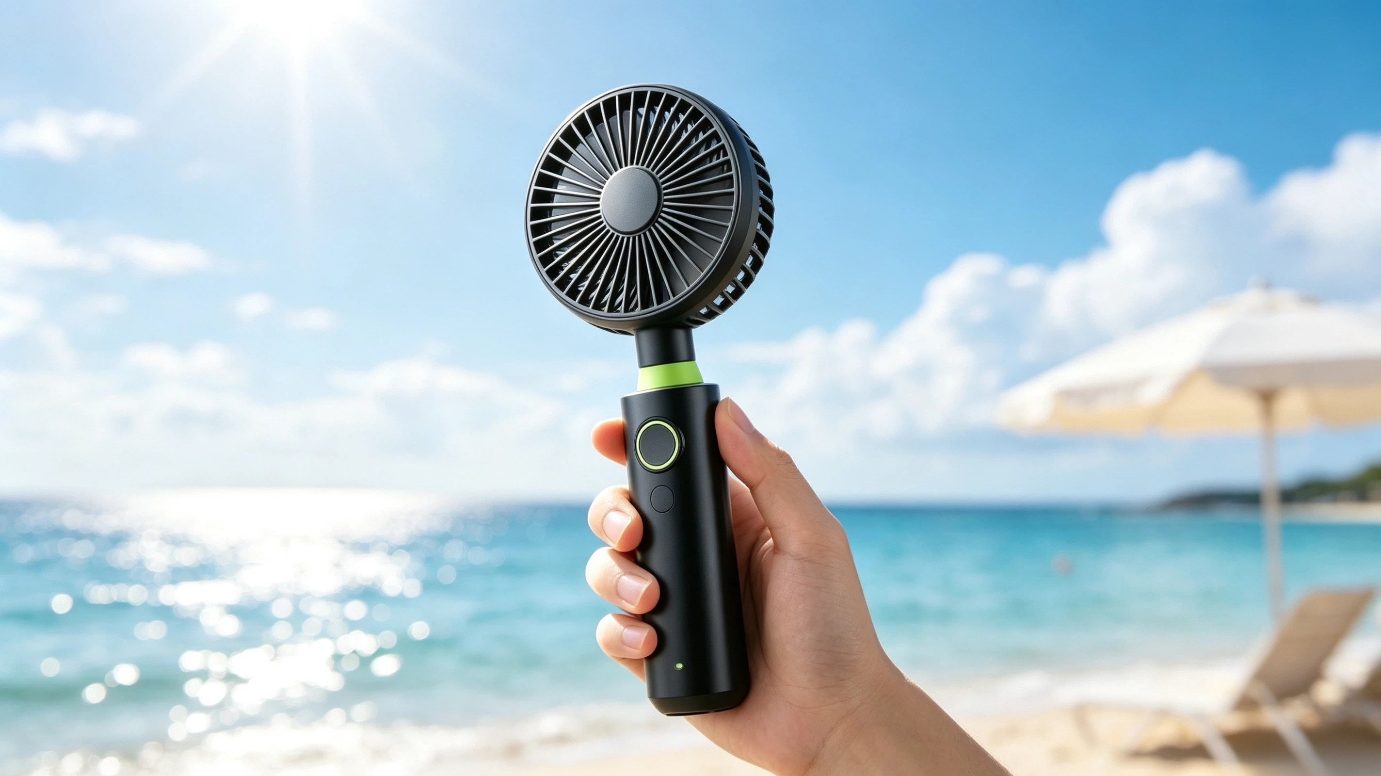 Flexible hose handheld mini fan，Handheld fan，