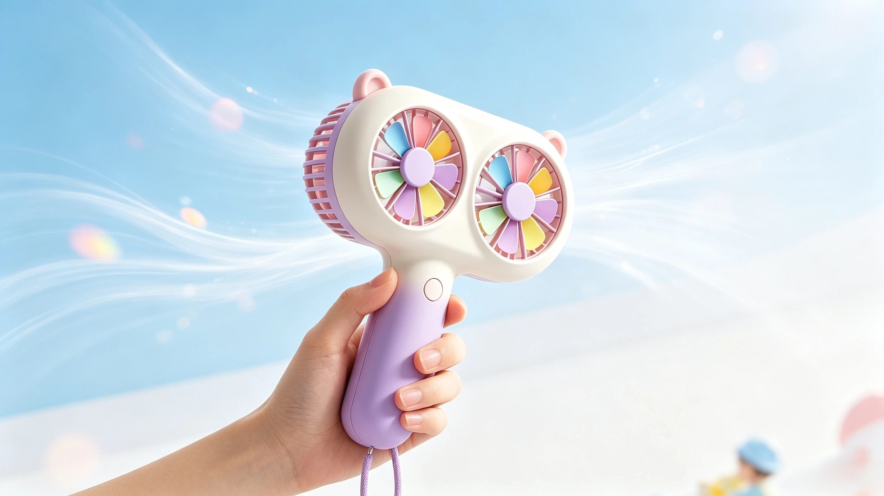 Children's products，Shuangfeng Handheld，Handheld fan，