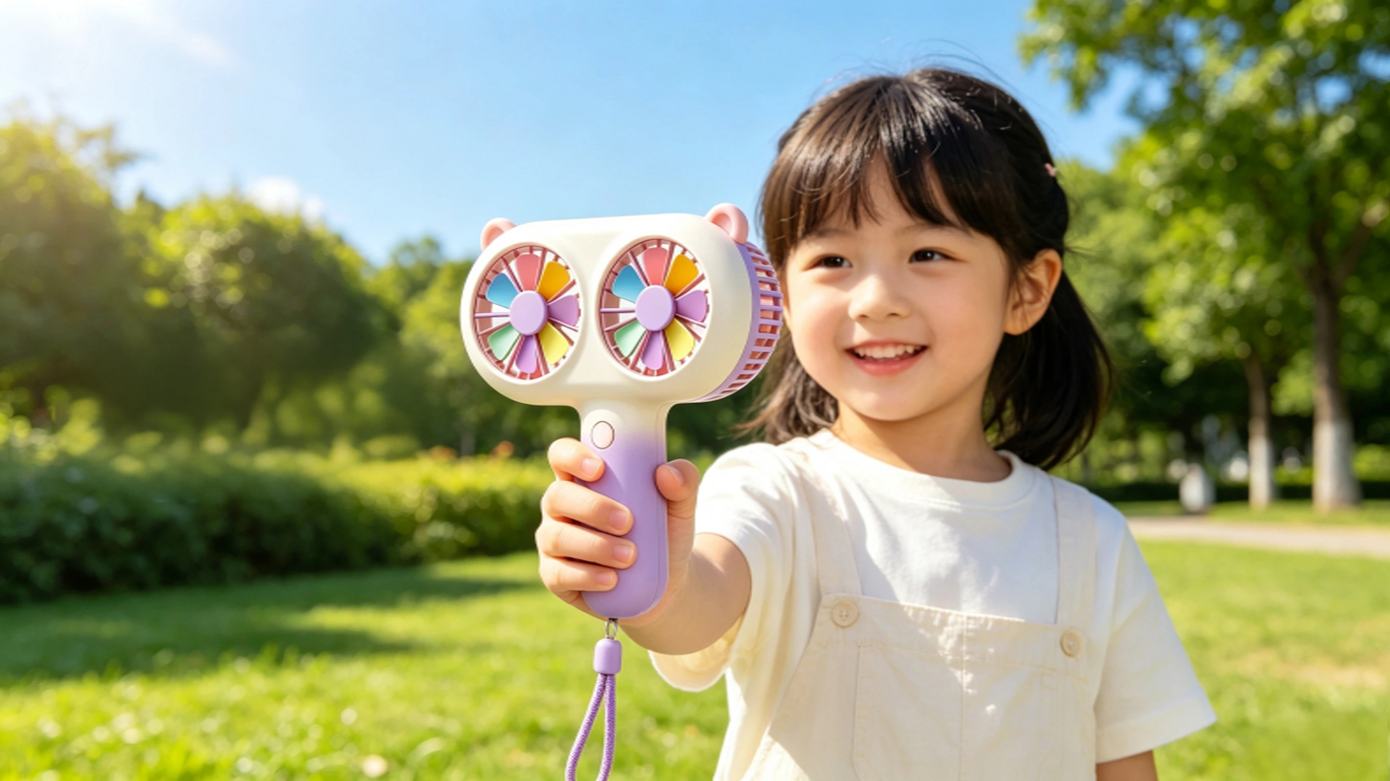 Children's products，Shuangfeng Handheld，Handheld fan，