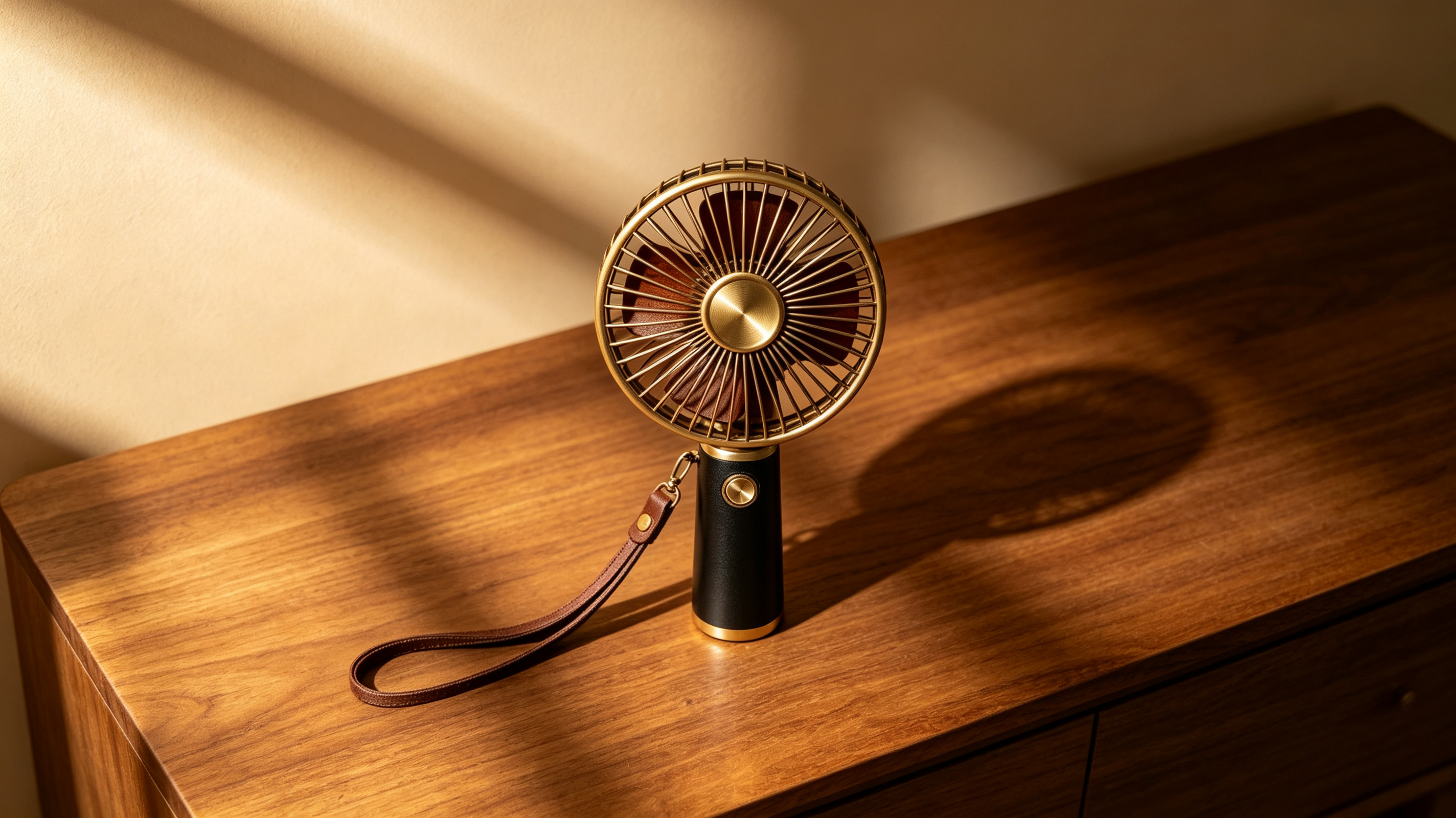 Retro，Handheld fan，Portable，