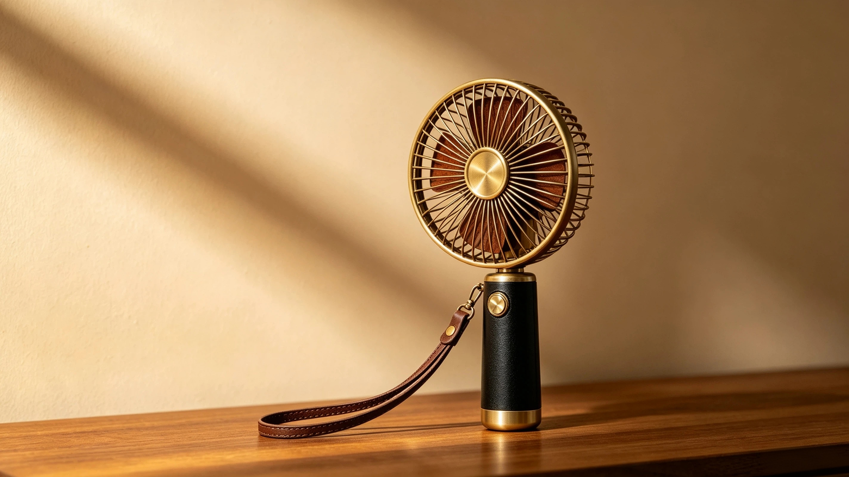 Retro，Handheld fan，Portable，