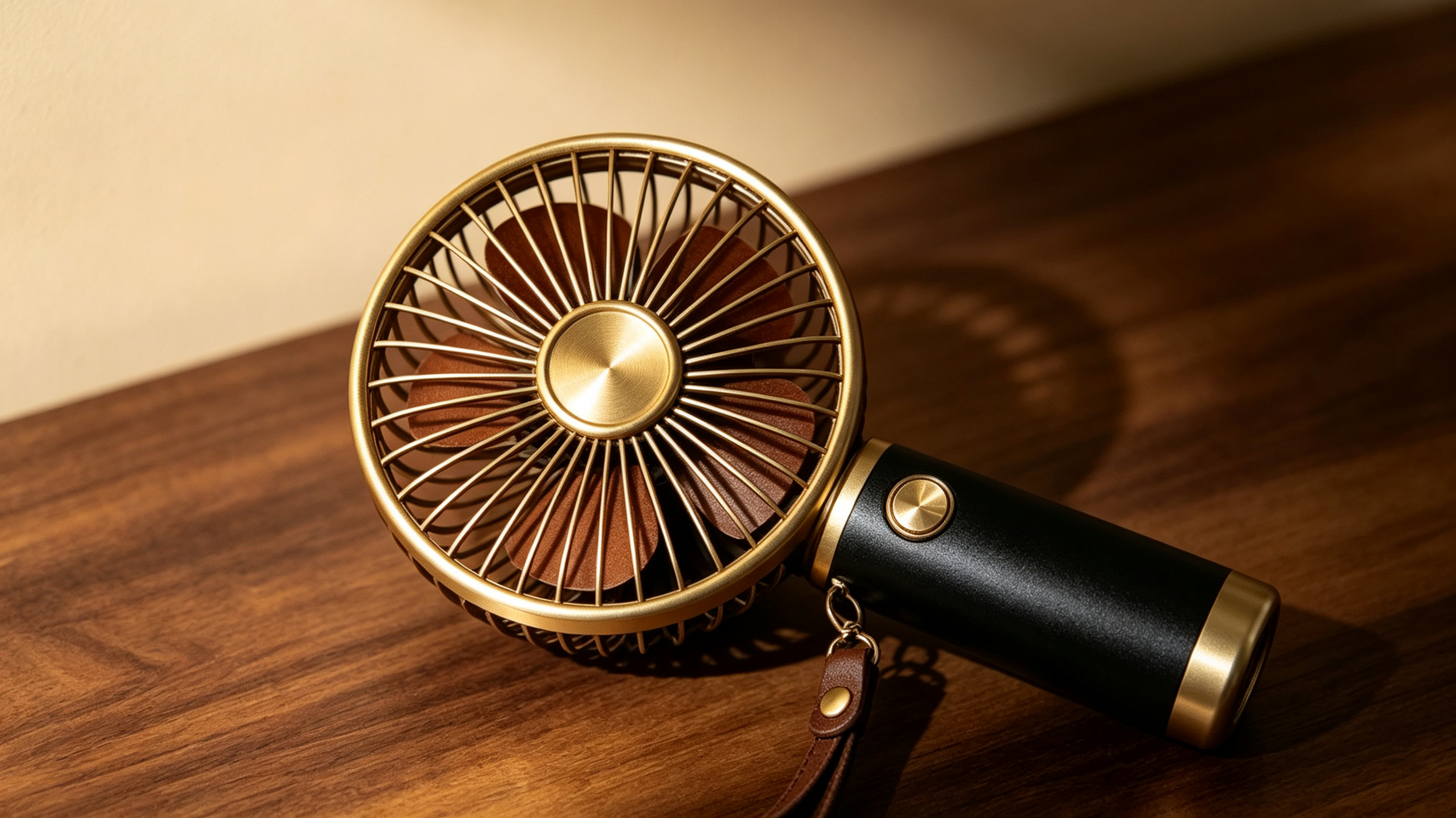 Retro，Handheld fan，Portable，
