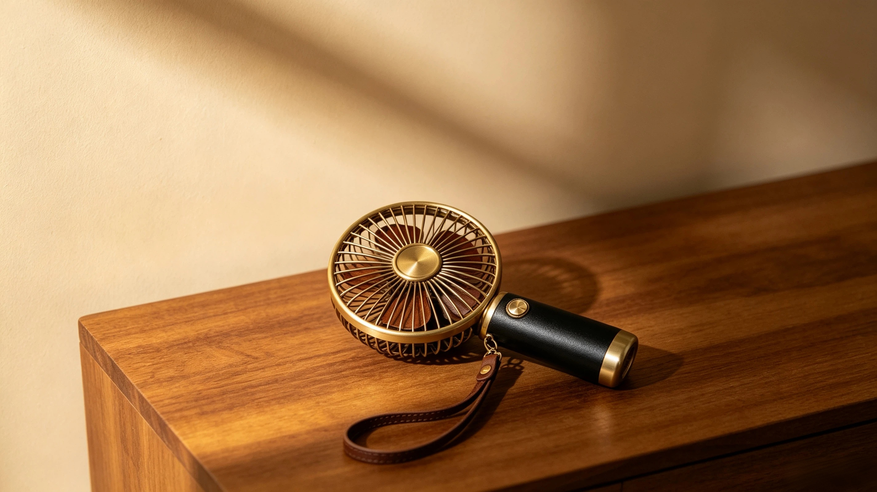 Retro，Handheld fan，Portable，
