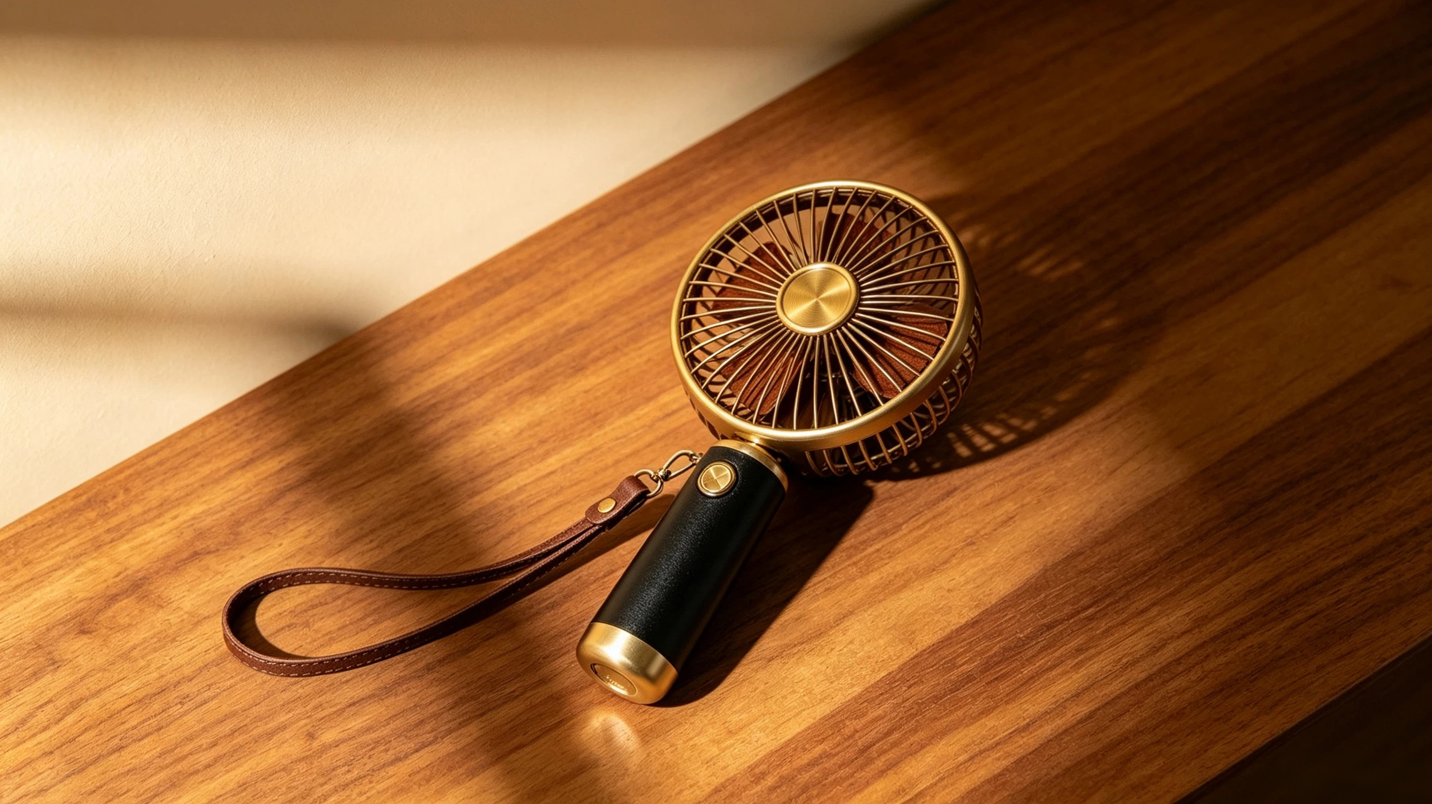 Retro，Handheld fan，Portable，