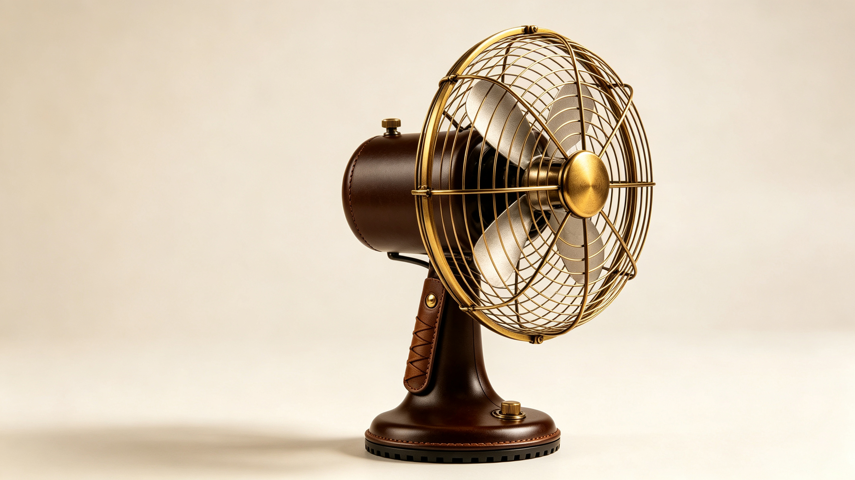 Desktop fan，Retro，Metal fan，Portable，