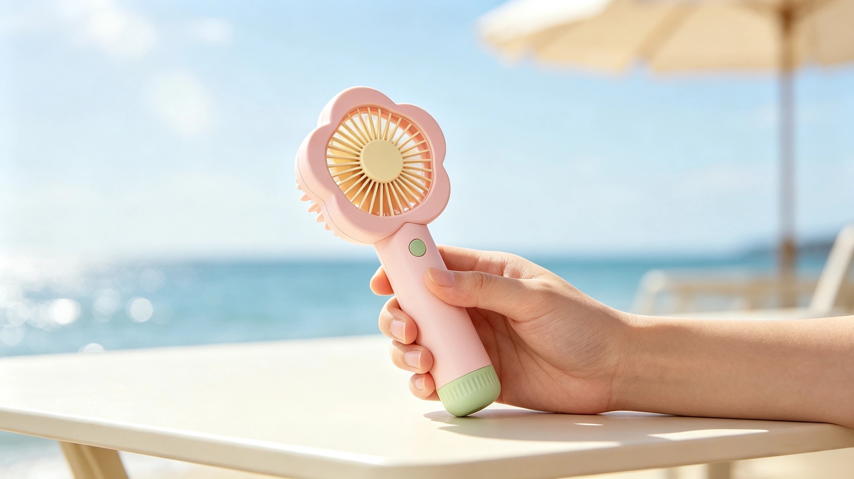 Handheld fan，bionics，Portable，