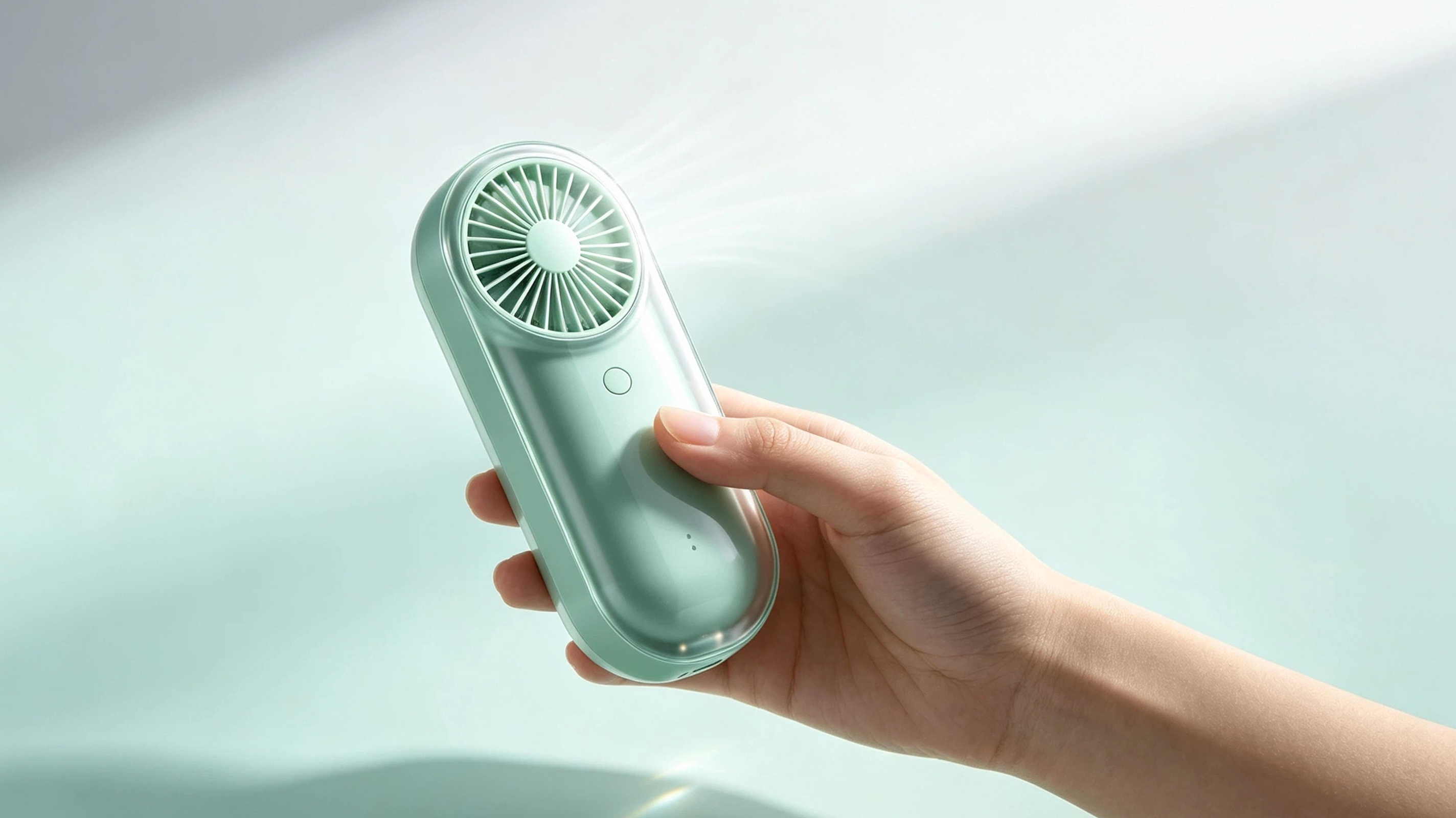 Handheld fan，Portable，