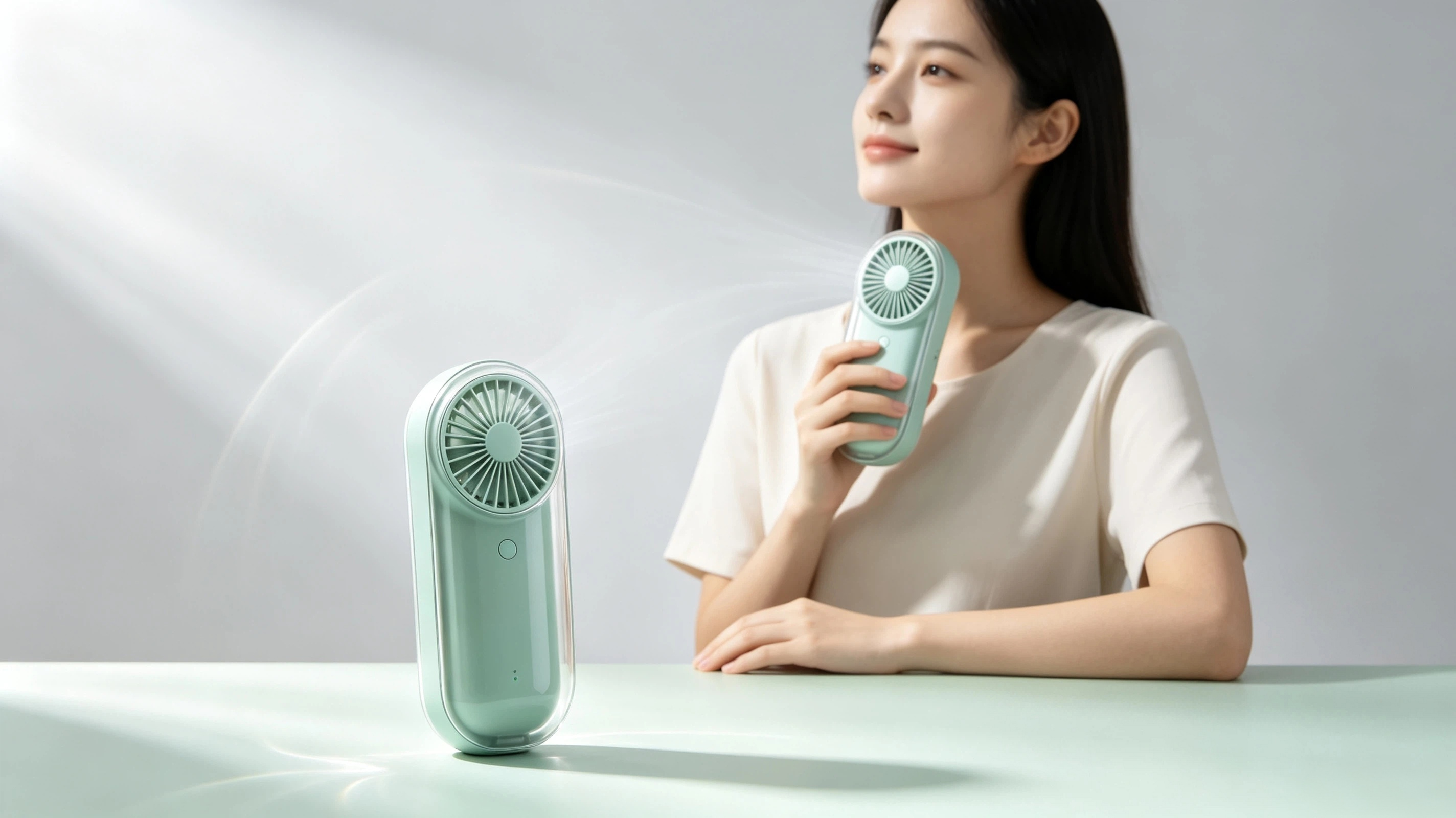 Handheld fan，Portable，