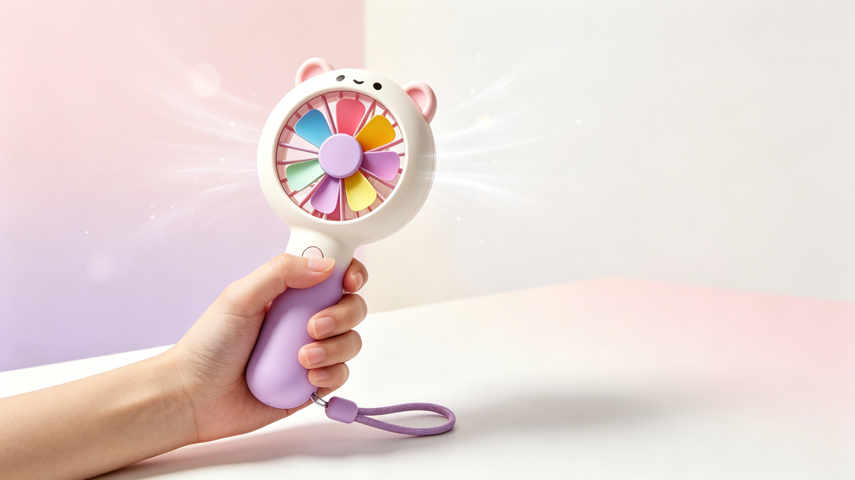bionics，Handheld fan，Portable，