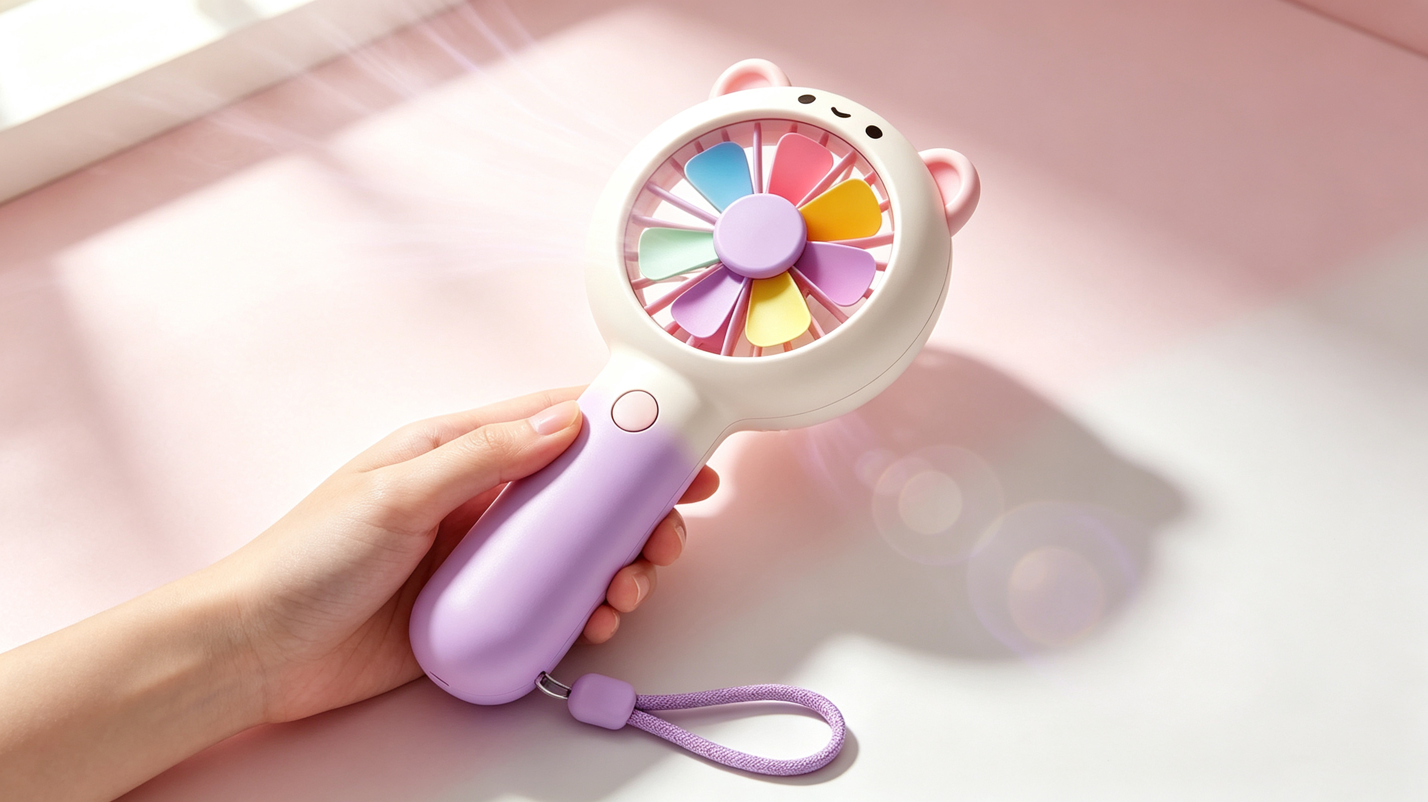 bionics，Handheld fan，Portable，