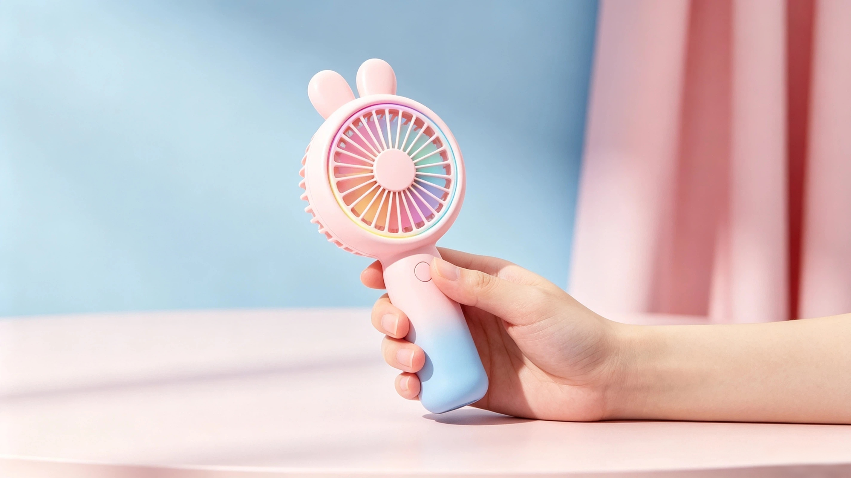 bionics，Sprouting system，Handheld fan，