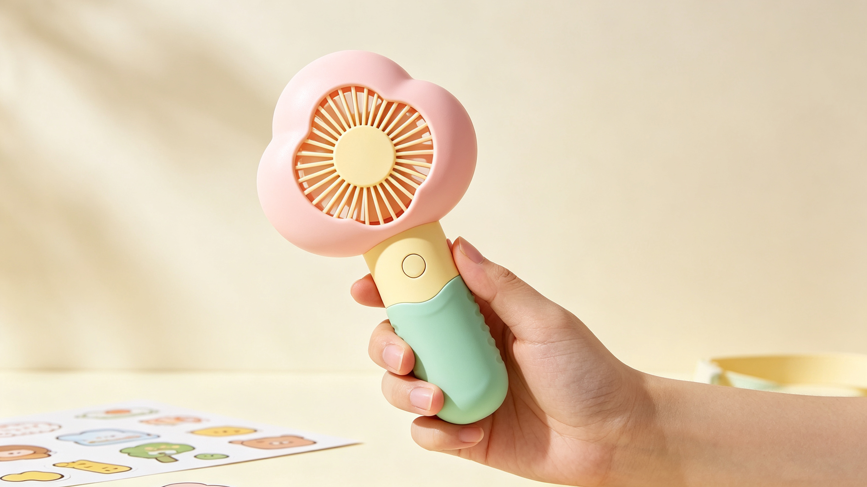 Handheld fan，Portable，