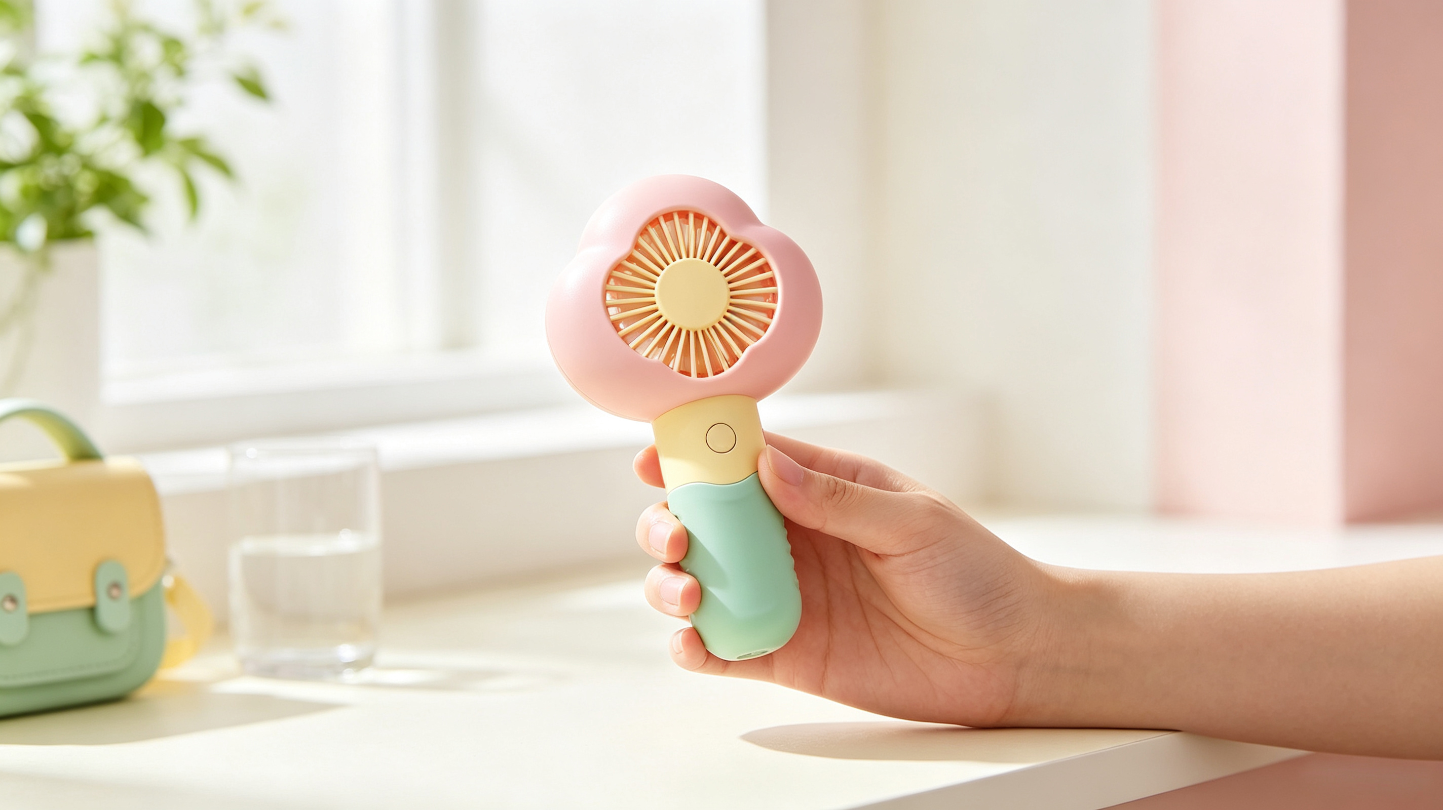 Handheld fan，Portable，