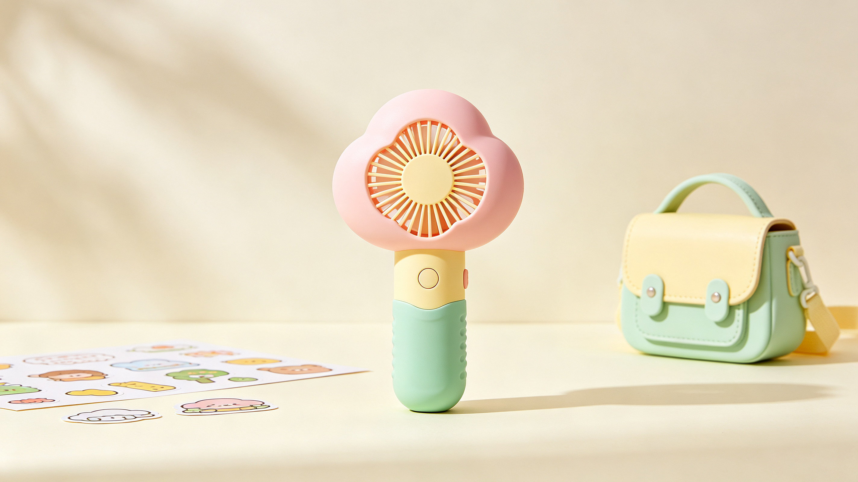 Handheld fan，Portable，