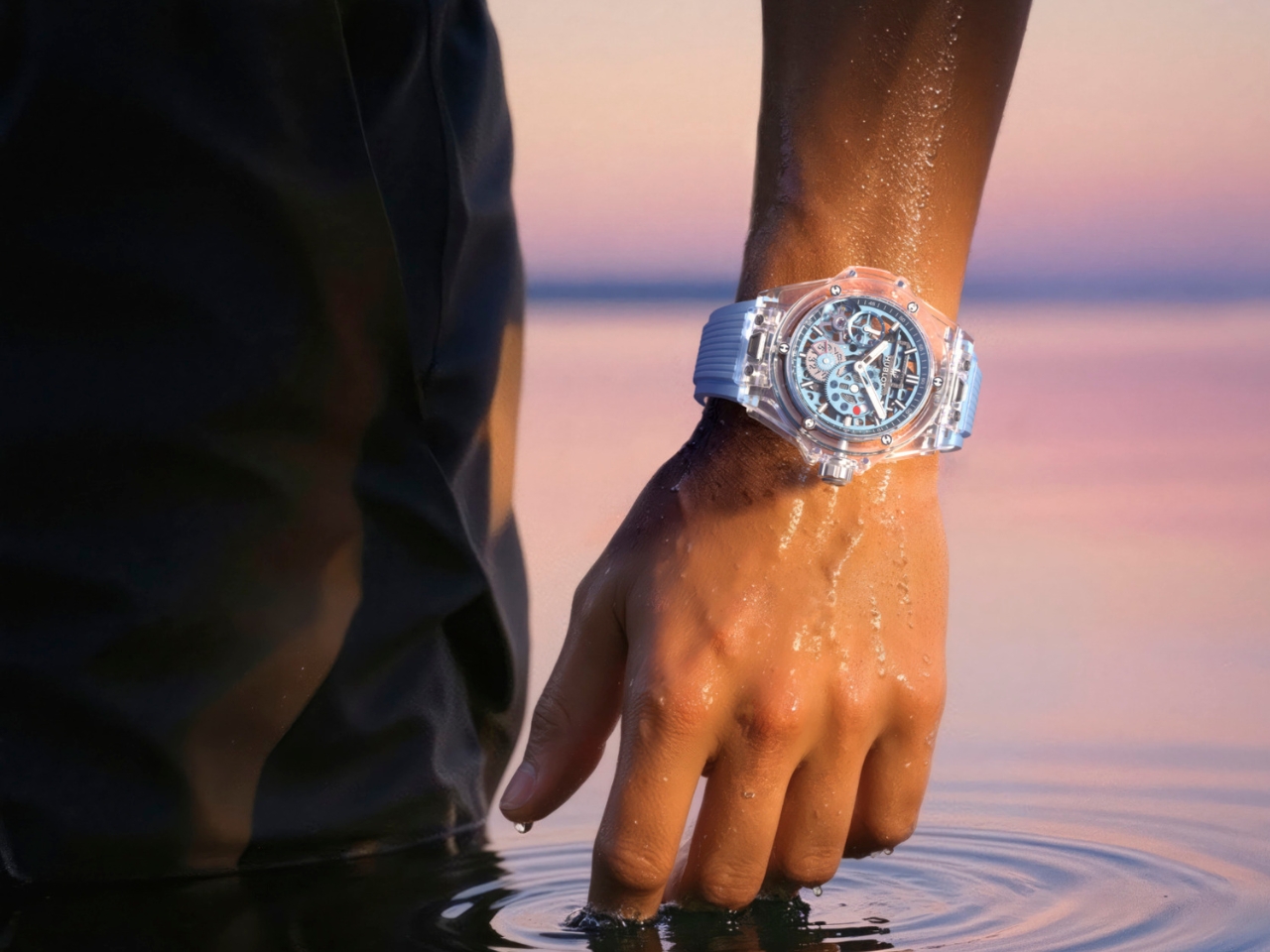 porthole，Sapphire Case，Meca-10，Hollow Watch，Industrial Machinery Aesthetics，