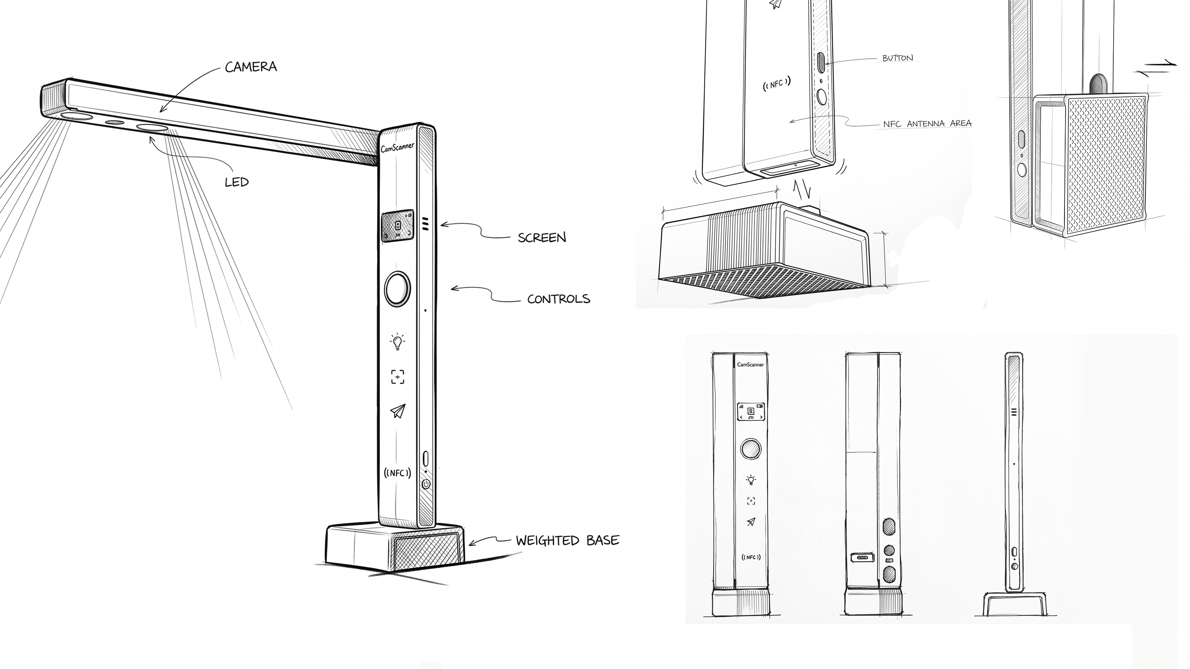 High beat instrument，Scanning device，scanning instrument，Appearance design，product design，Structural design，
