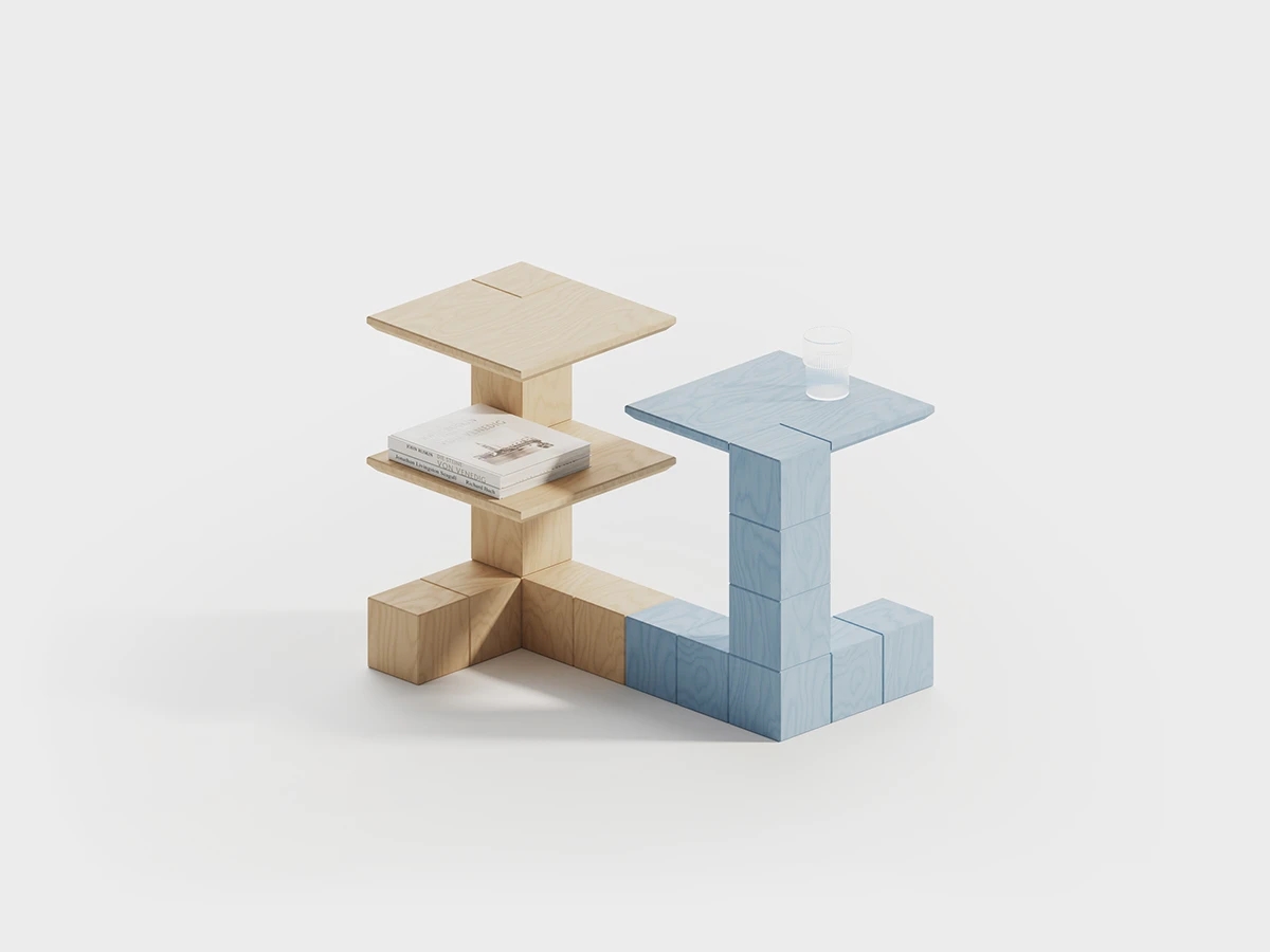 tetris，Side table，furniture，Table，