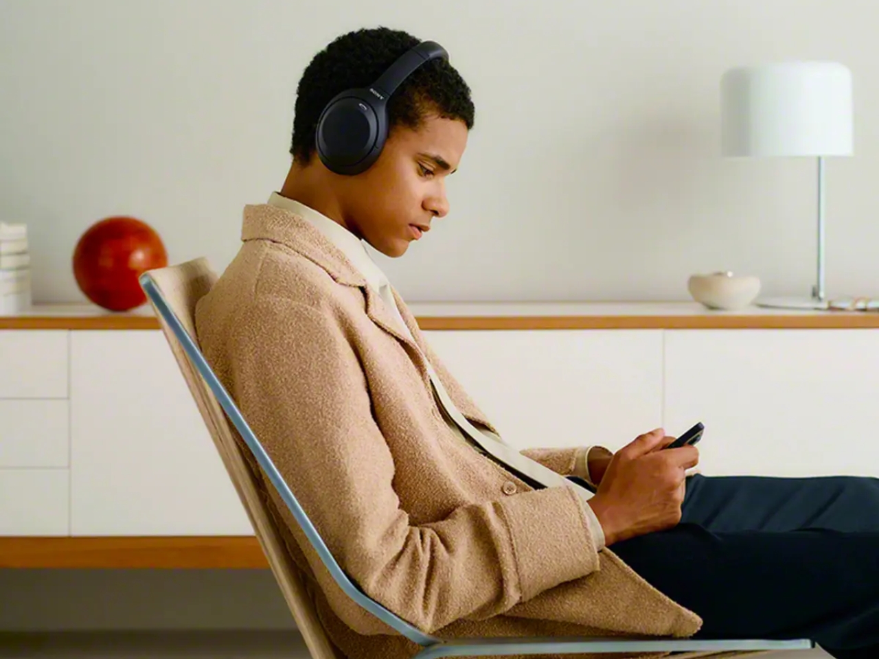 headset，Sony，WH‑1000XM4C，electronic product，