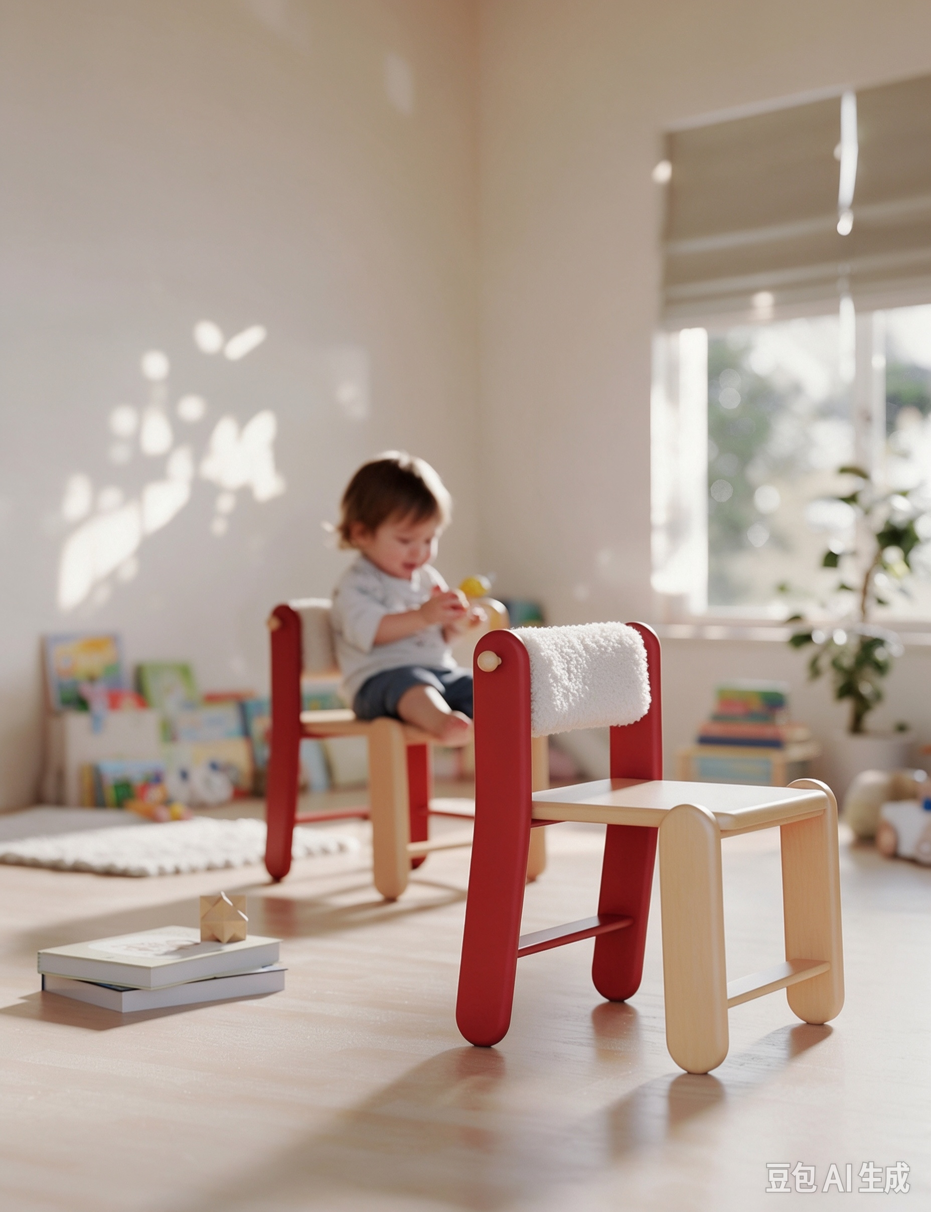 Children's furniture，furniture，chair，Study chair，children，dopamine，