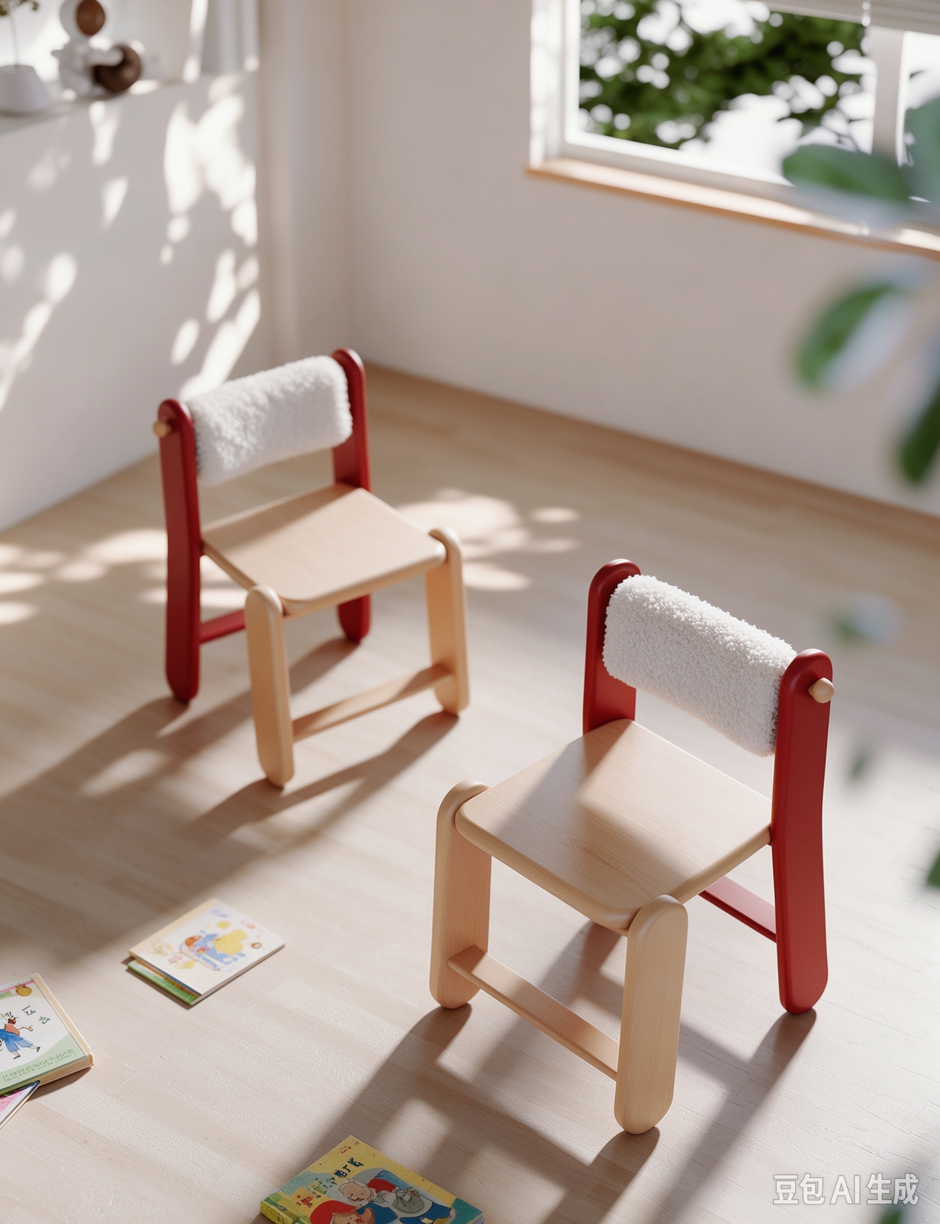 Children's furniture，furniture，chair，Study chair，children，dopamine，