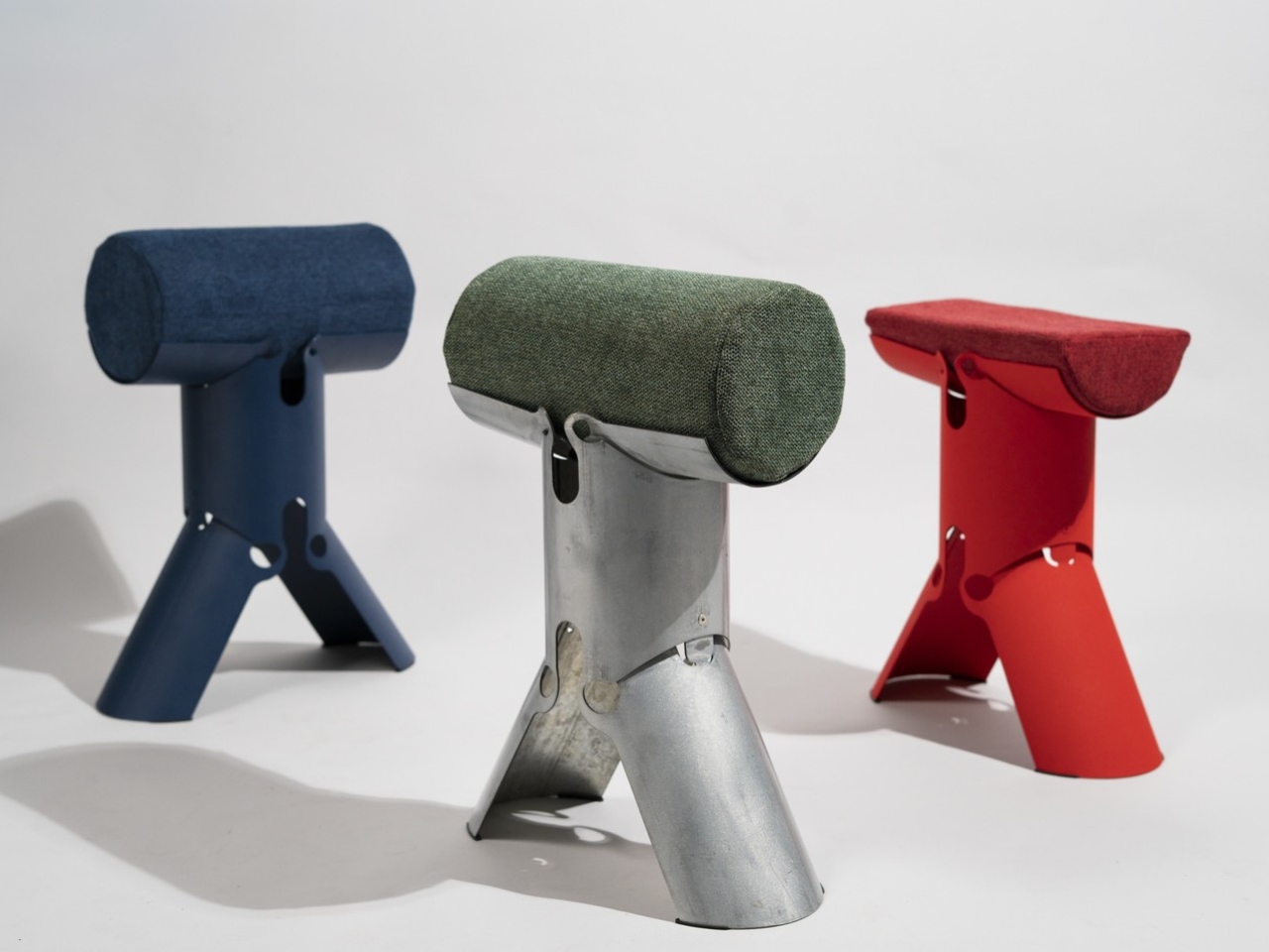 Pipe Stool，steel pipe stool，furniture，originality，