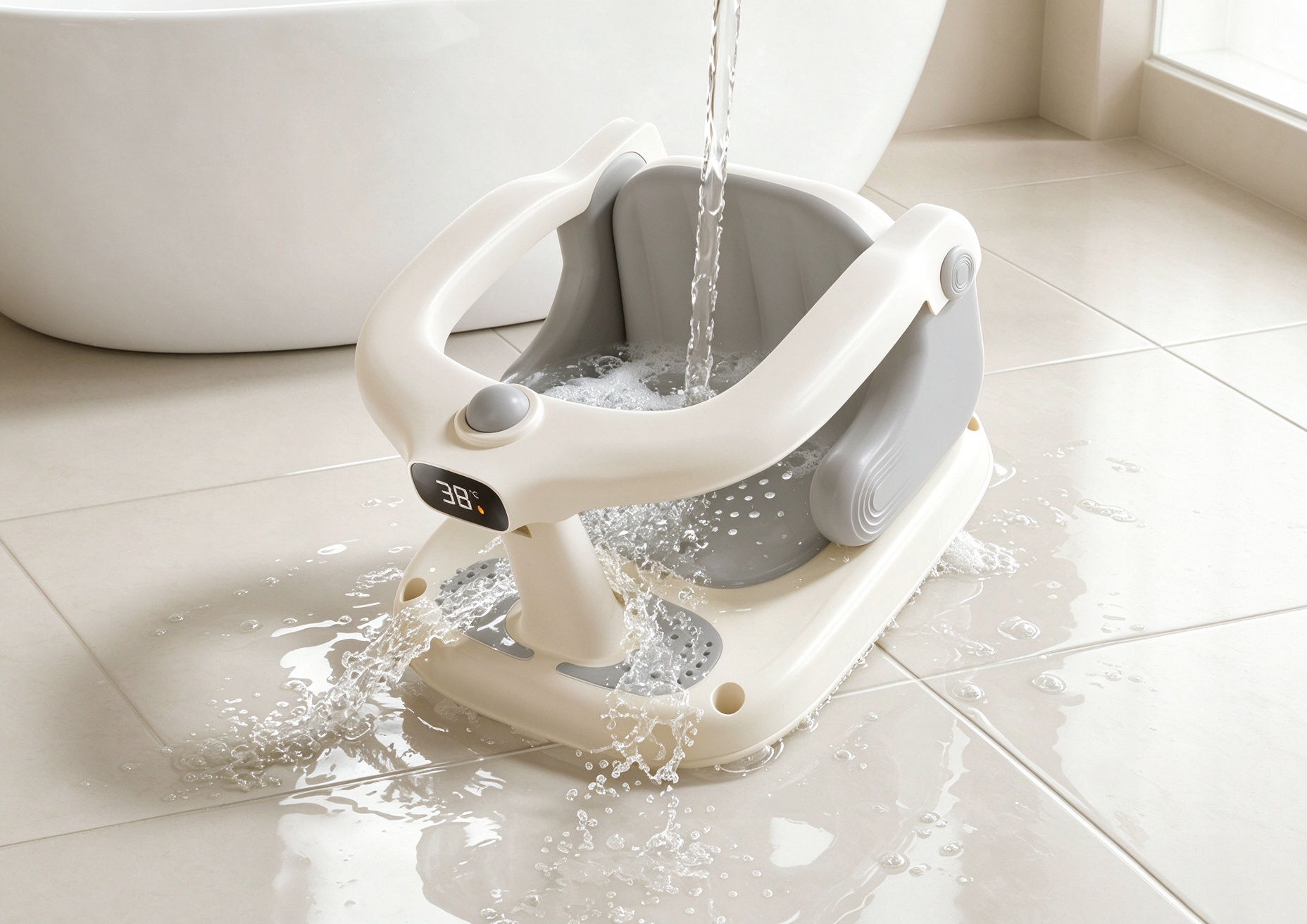 product design，bath chair，industrial design，Infant child，