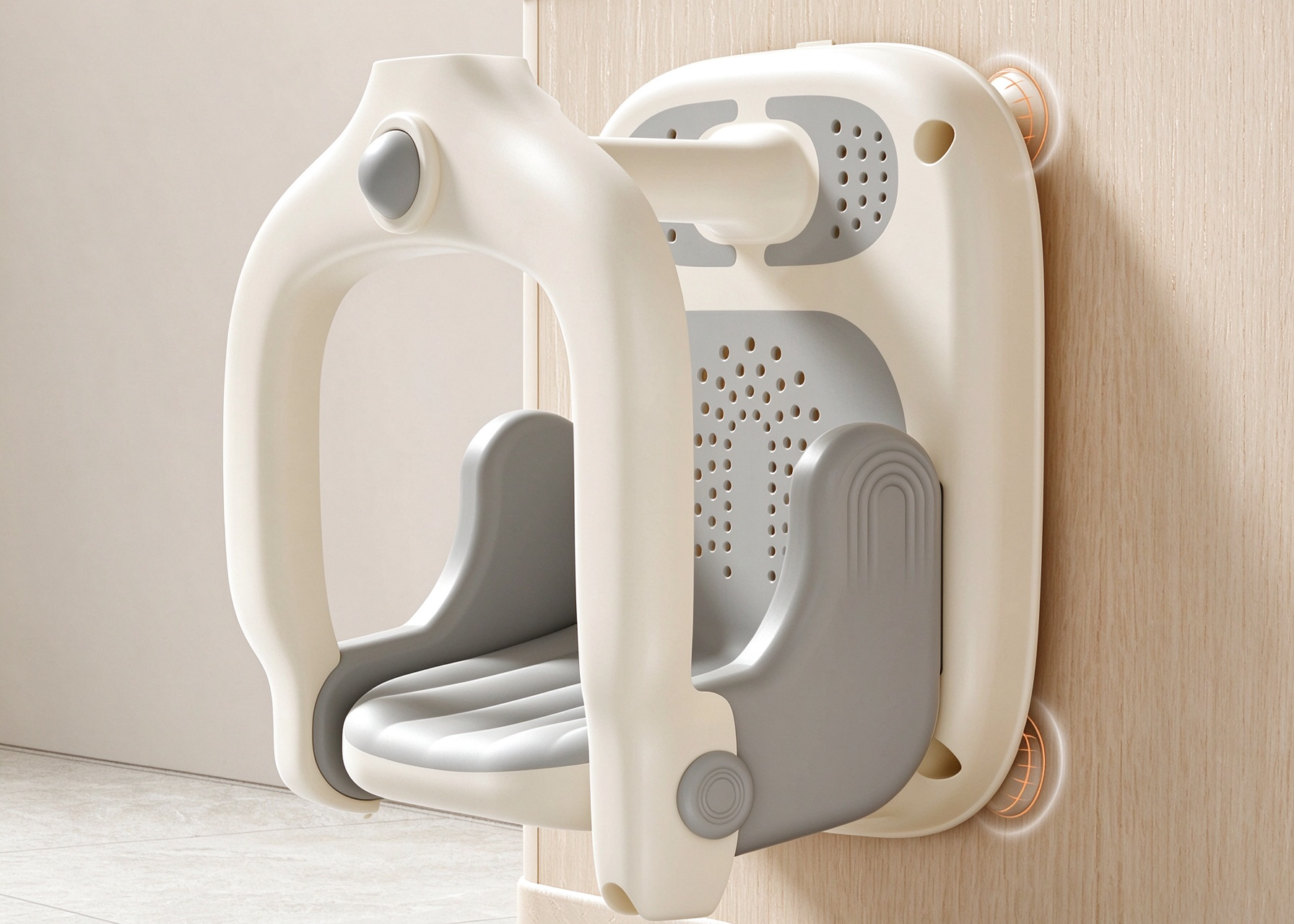 product design，bath chair，industrial design，Infant child，