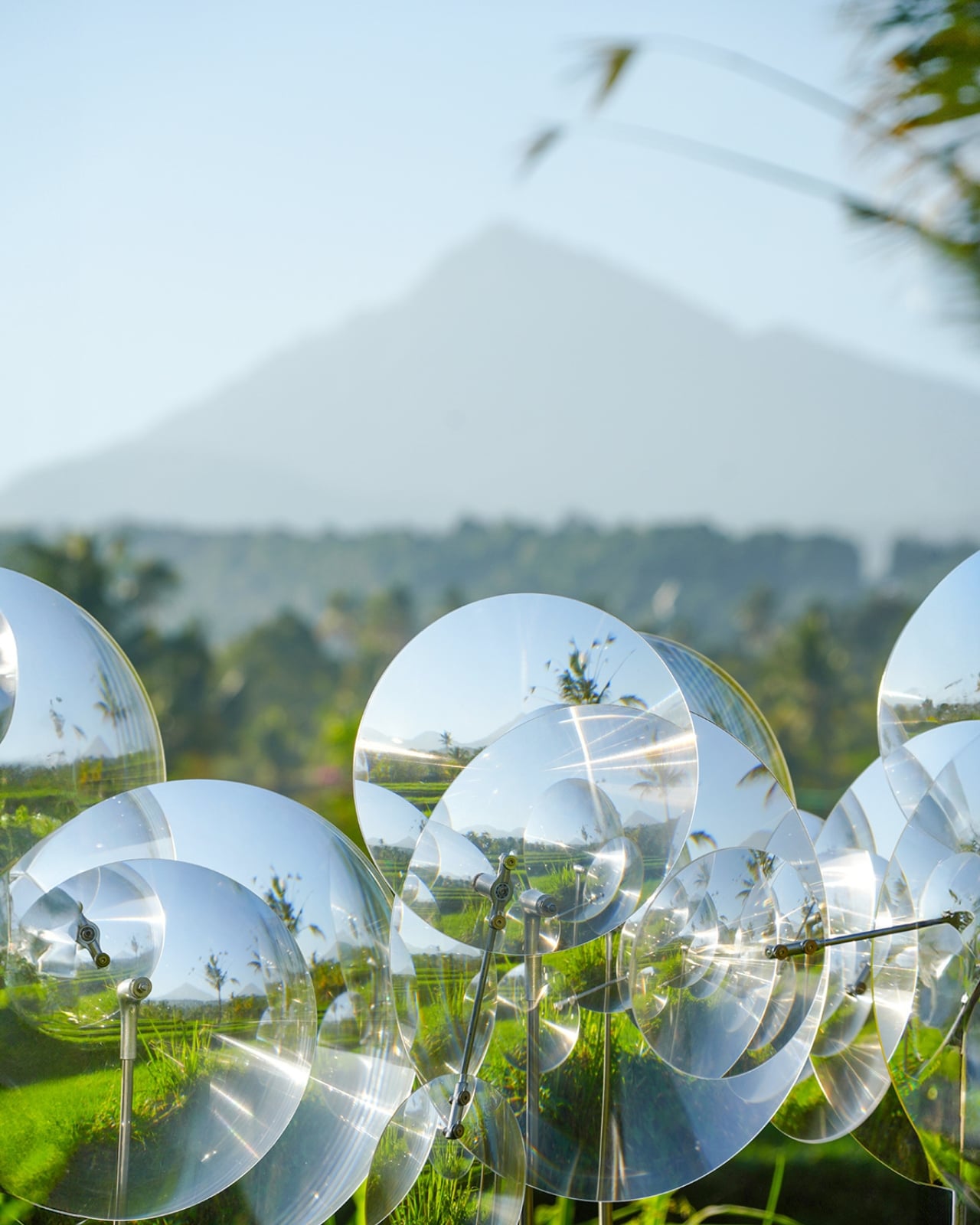 communal facilities，Eccentric Lenses，originality，Outdoor installation，
