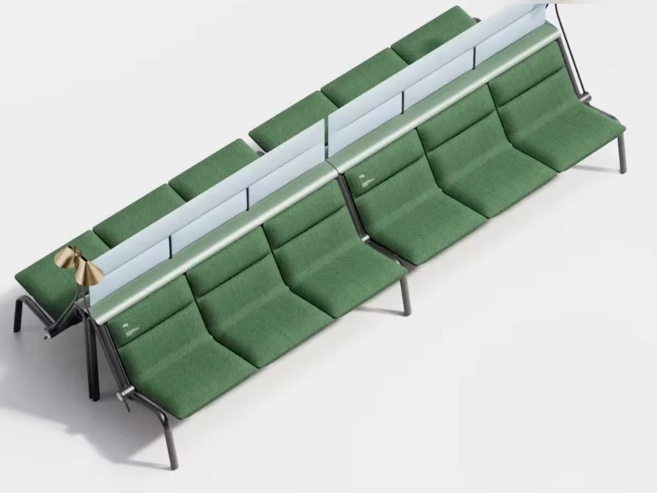 FLIP，Modular public seat system，furniture，communal facilities，